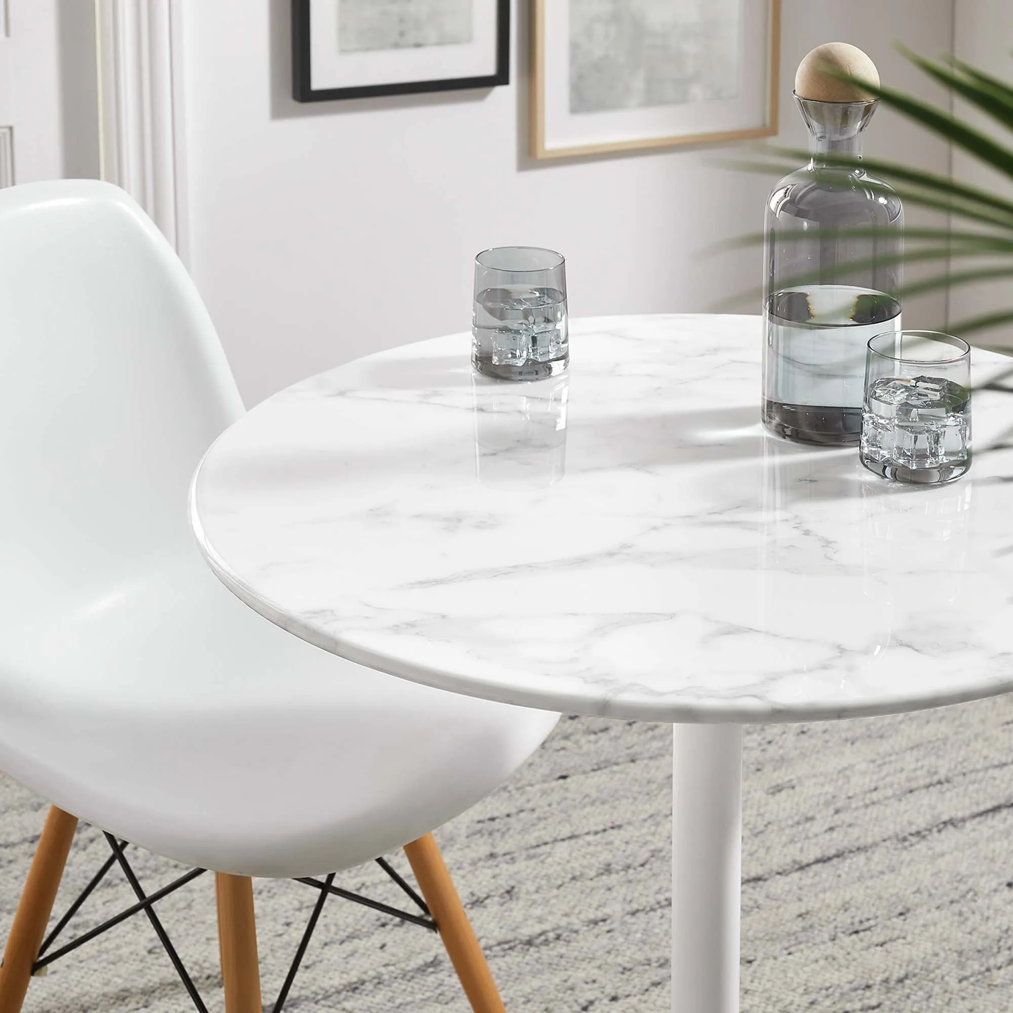 Lippa Round 28" Dining Table by Modway