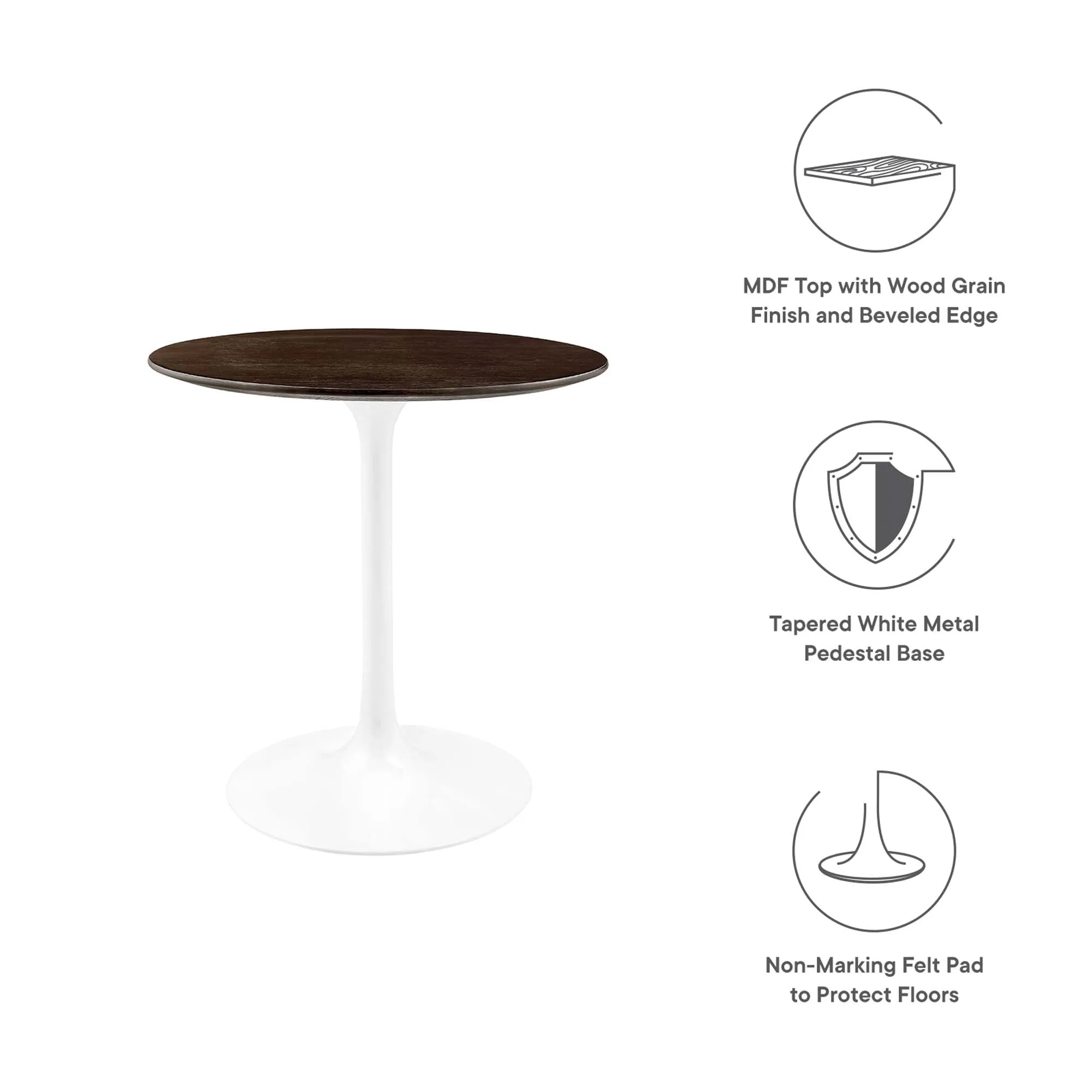 Lippa Round 28" Dining Table by Modway