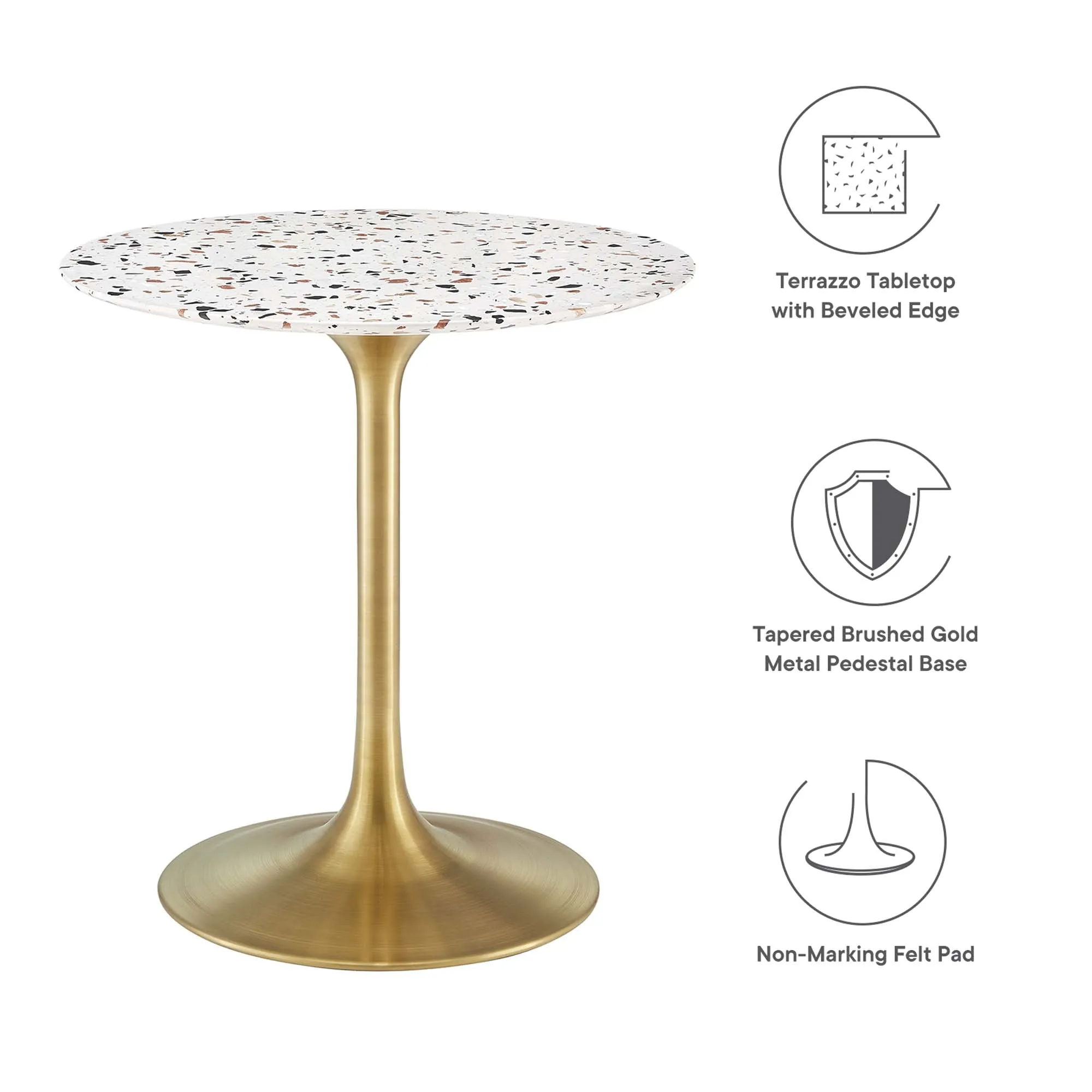 Lippa Round 28" Dining Table by Modway