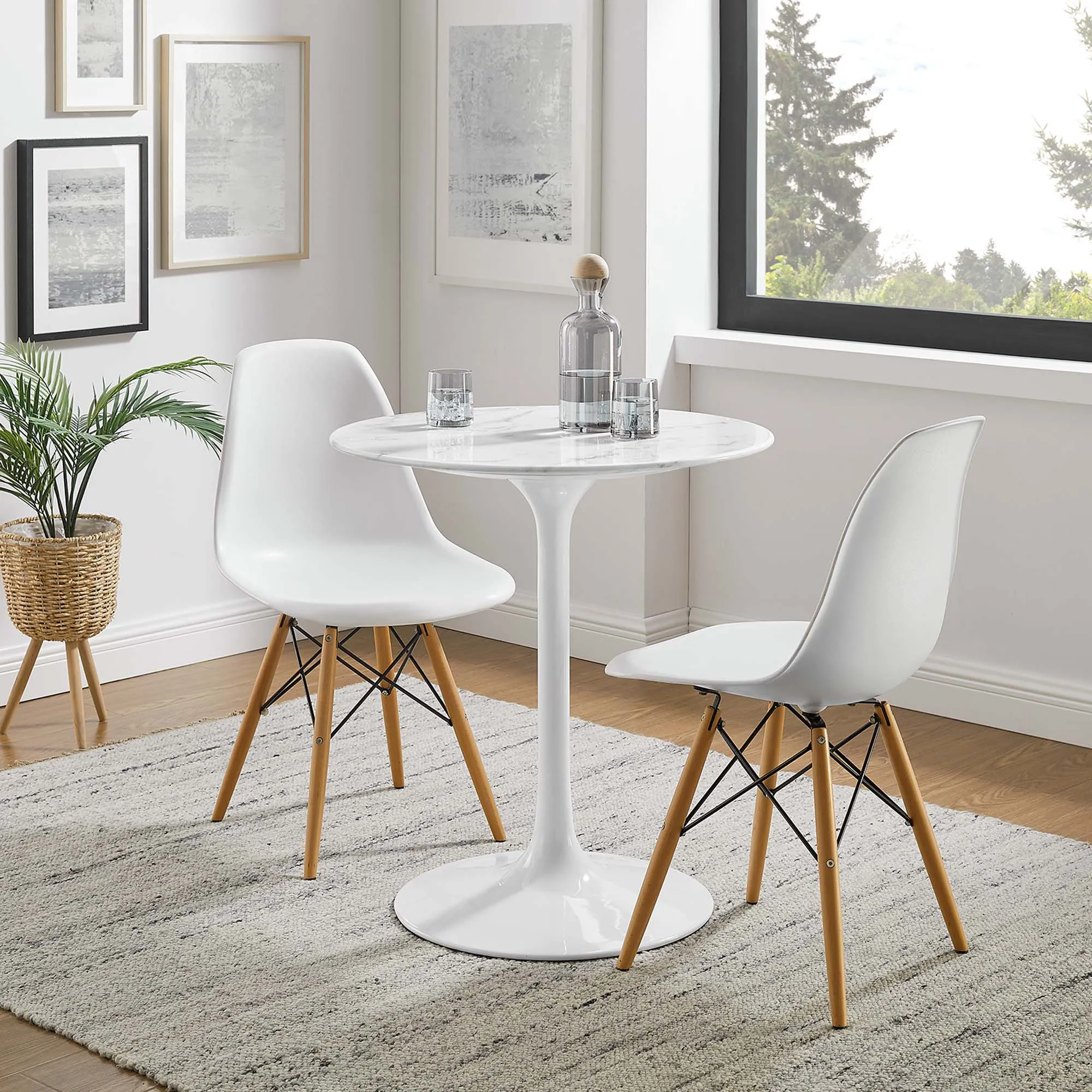 Lippa Round 28" Dining Table by Modway