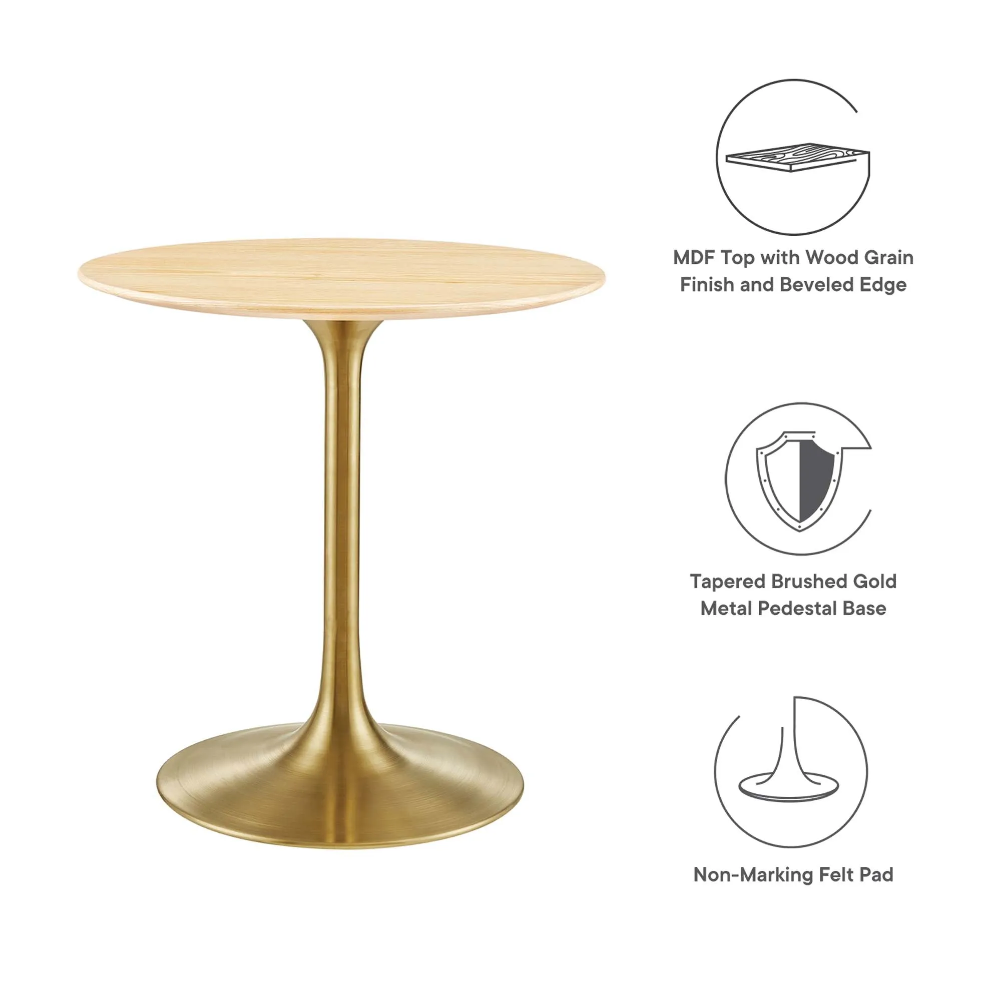 Lippa Round 28" Dining Table by Modway