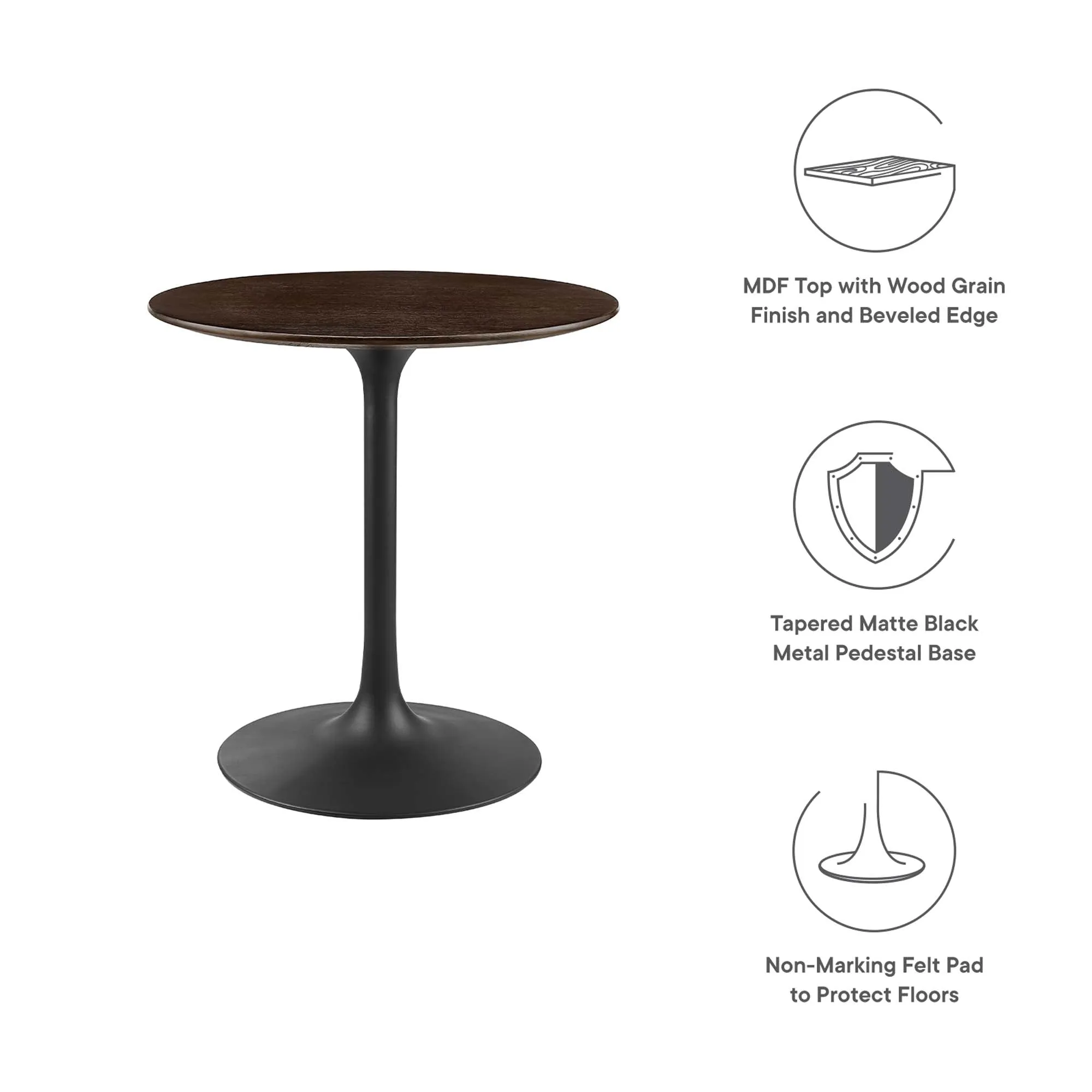 Lippa Round 28" Dining Table by Modway