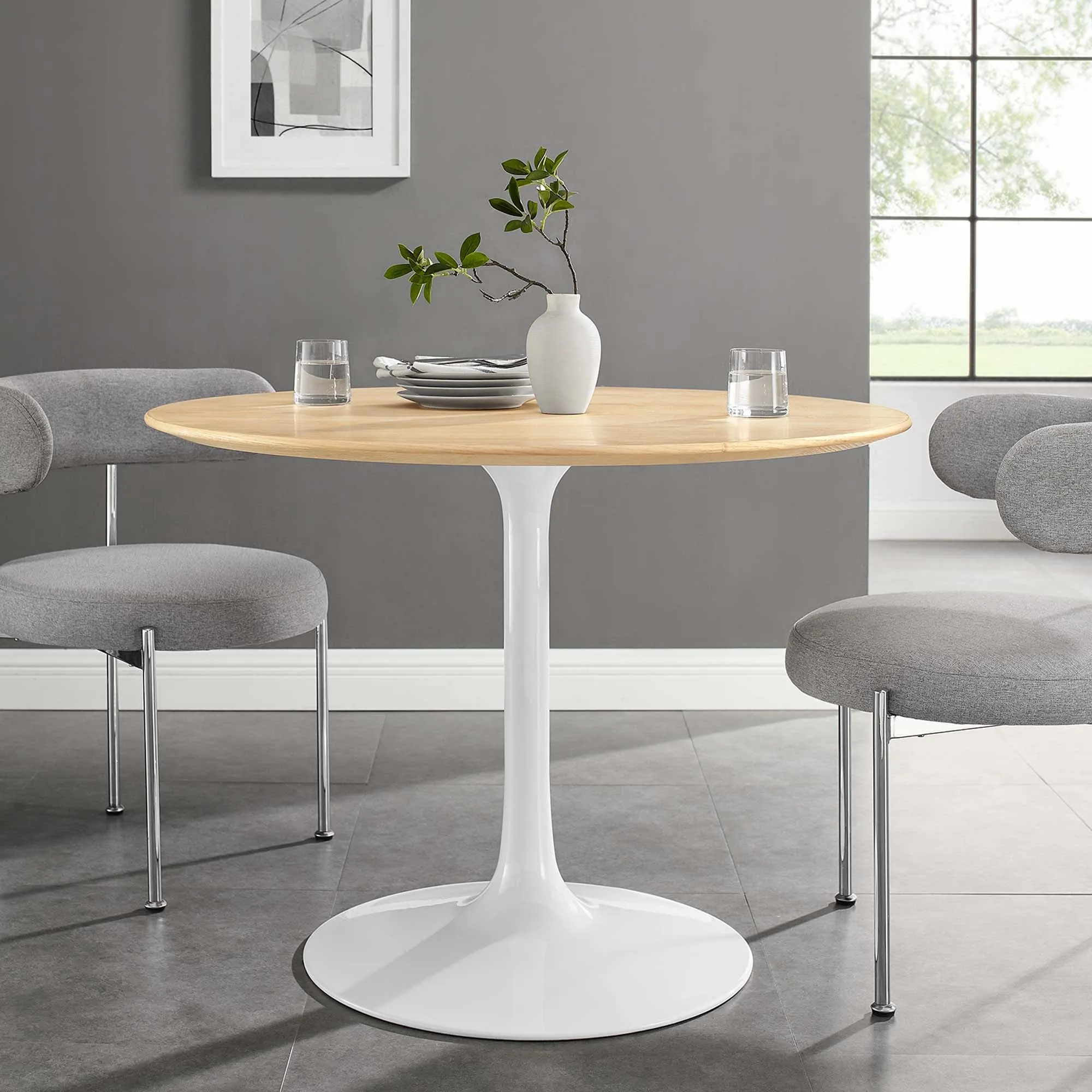 Lippa Round 40" Dining Table by Modway