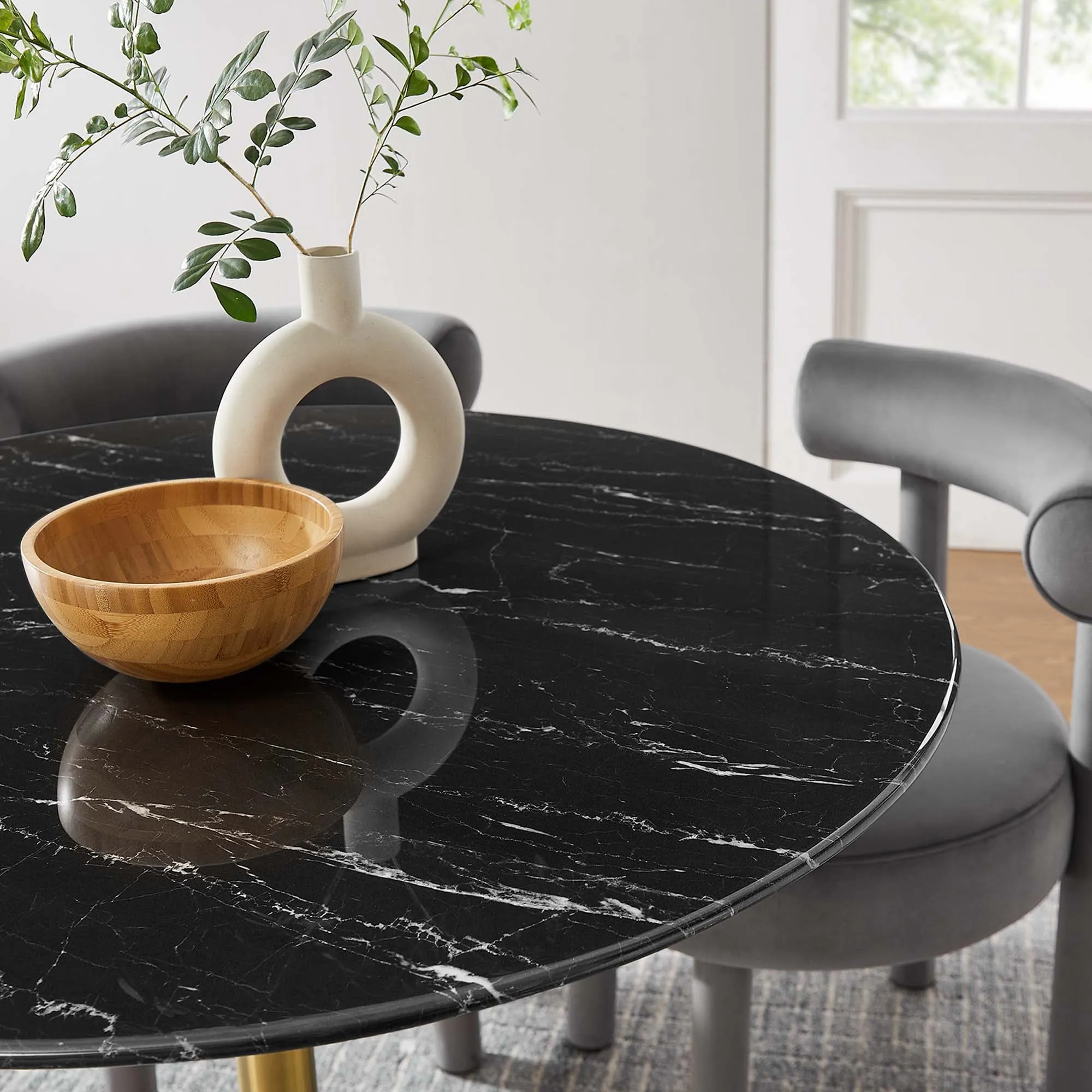 Lippa Round 40" Dining Table by Modway