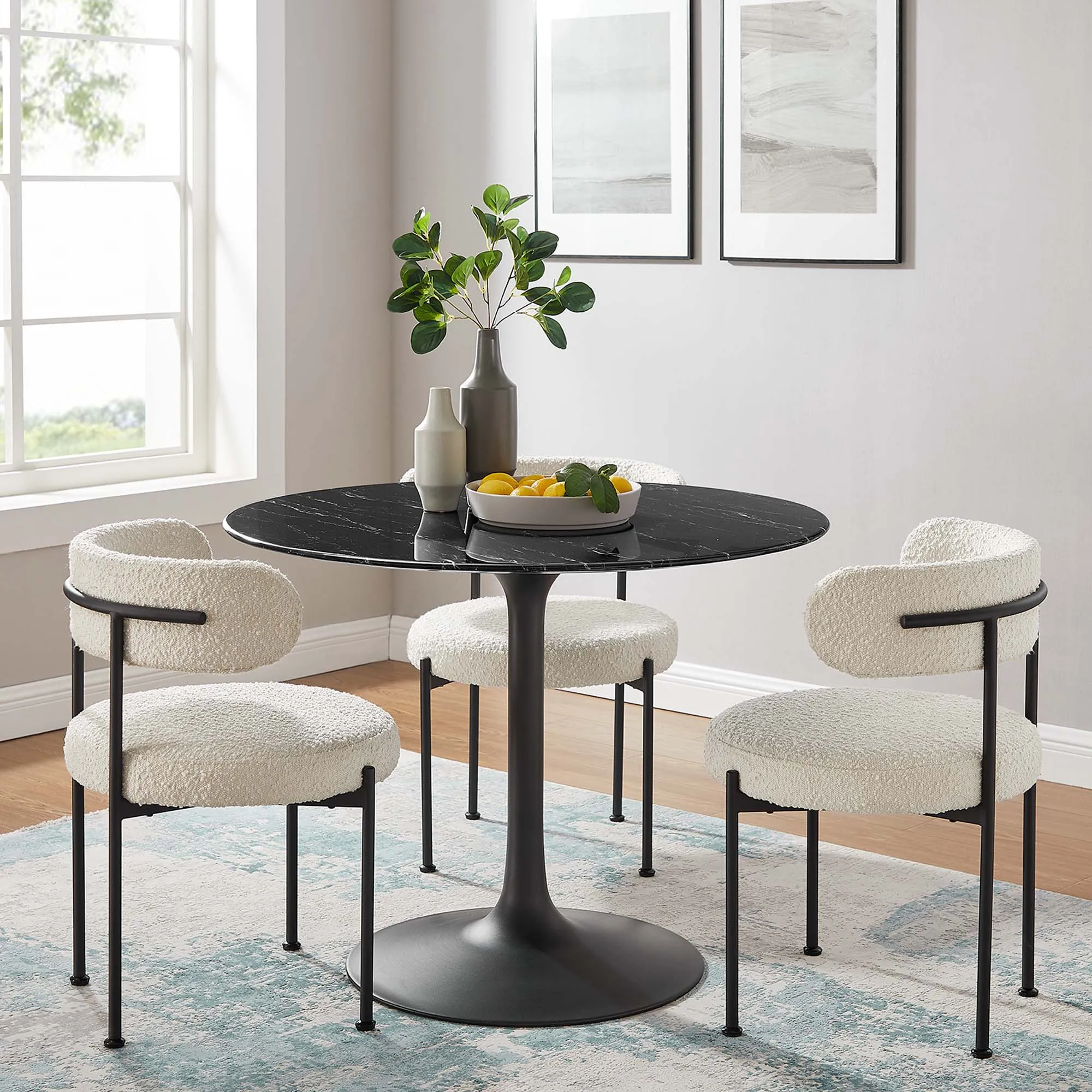 Lippa Round 40" Dining Table by Modway