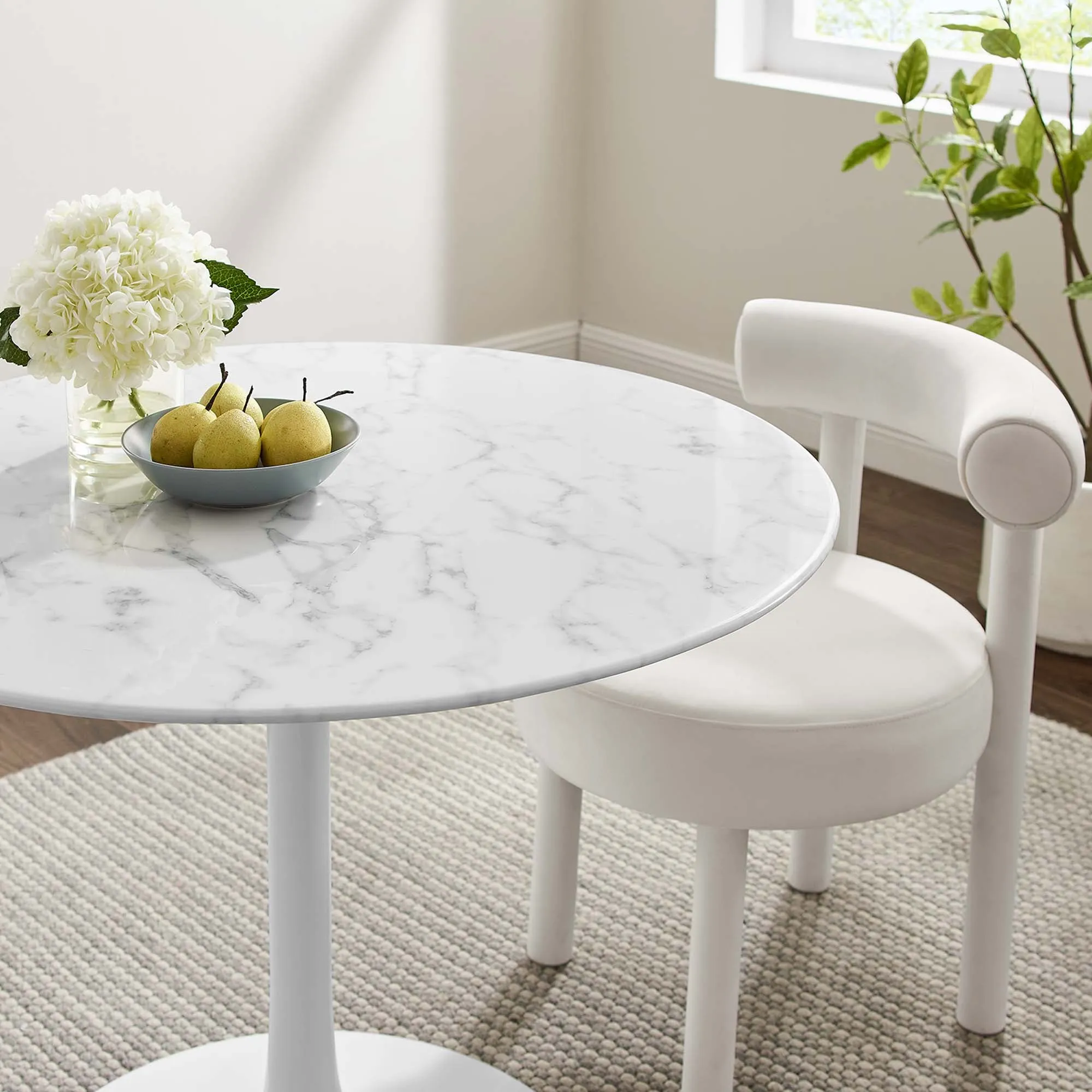 Lippa Round 40" Dining Table by Modway