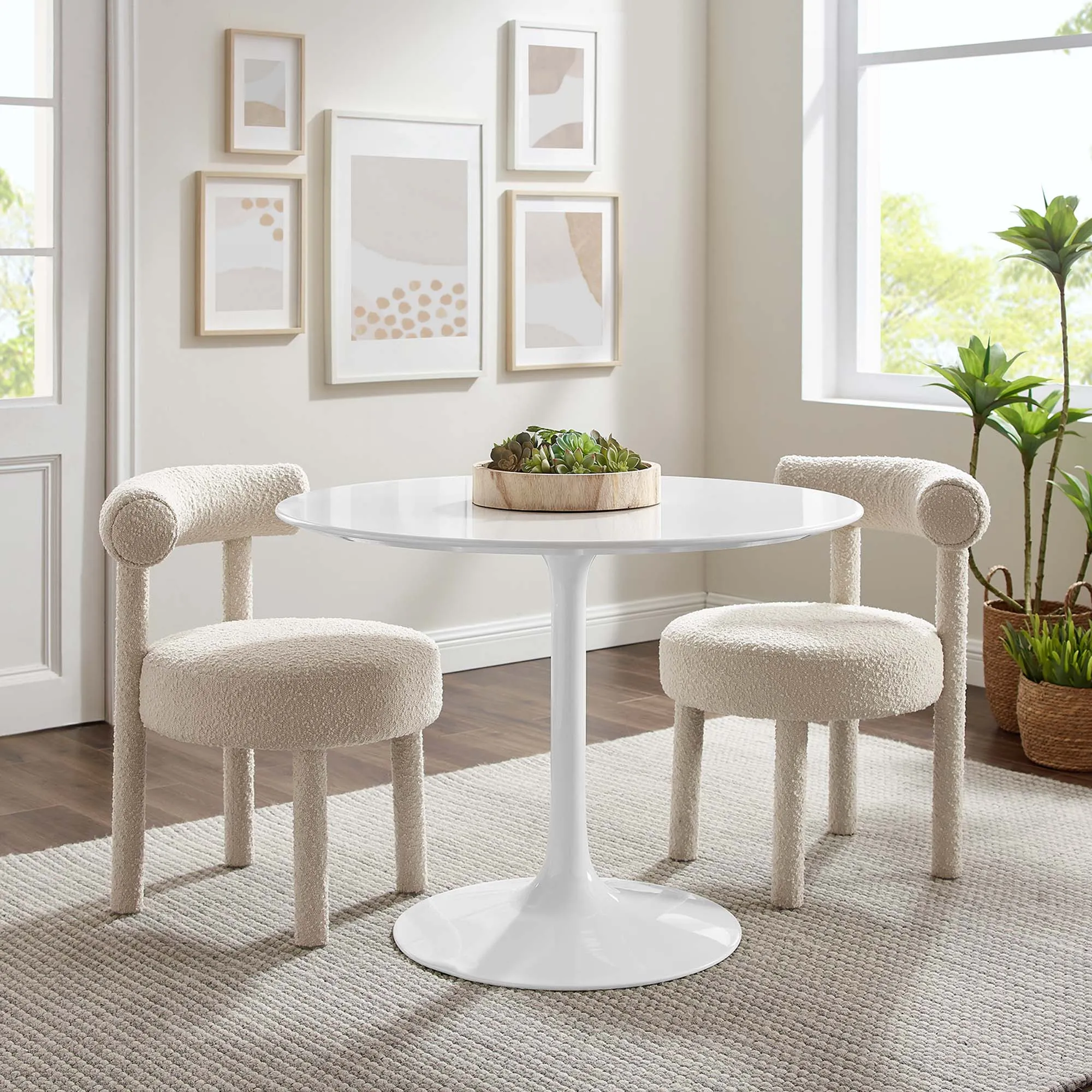 Lippa Round 40" Dining Table by Modway