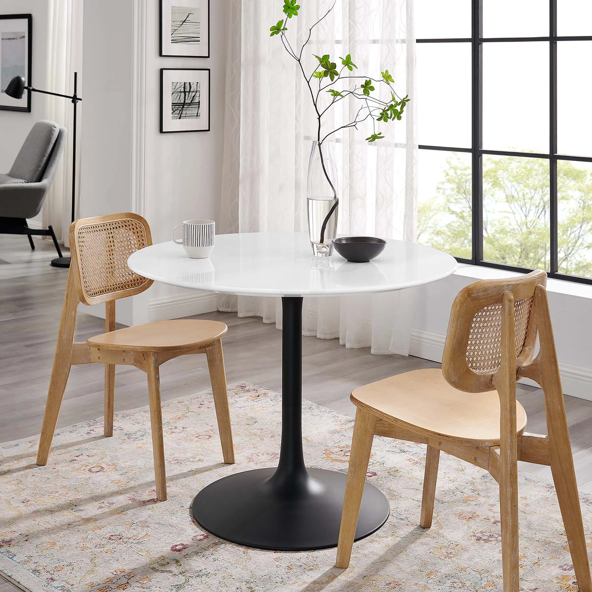 Lippa Round 40" Dining Table by Modway