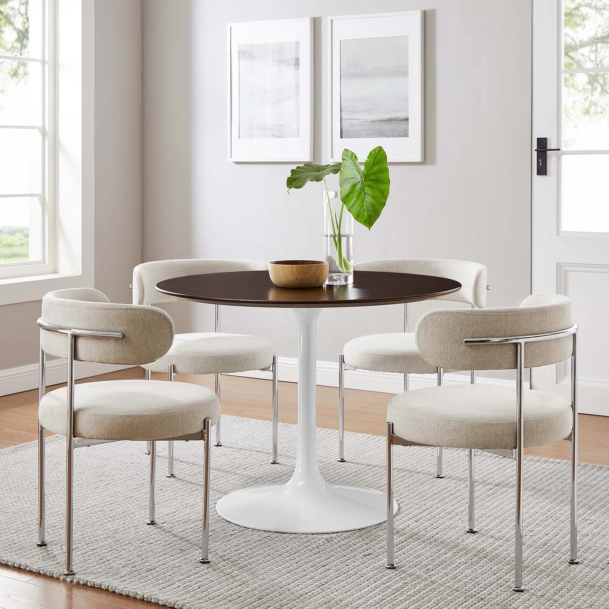 Lippa Round 40" Dining Table by Modway