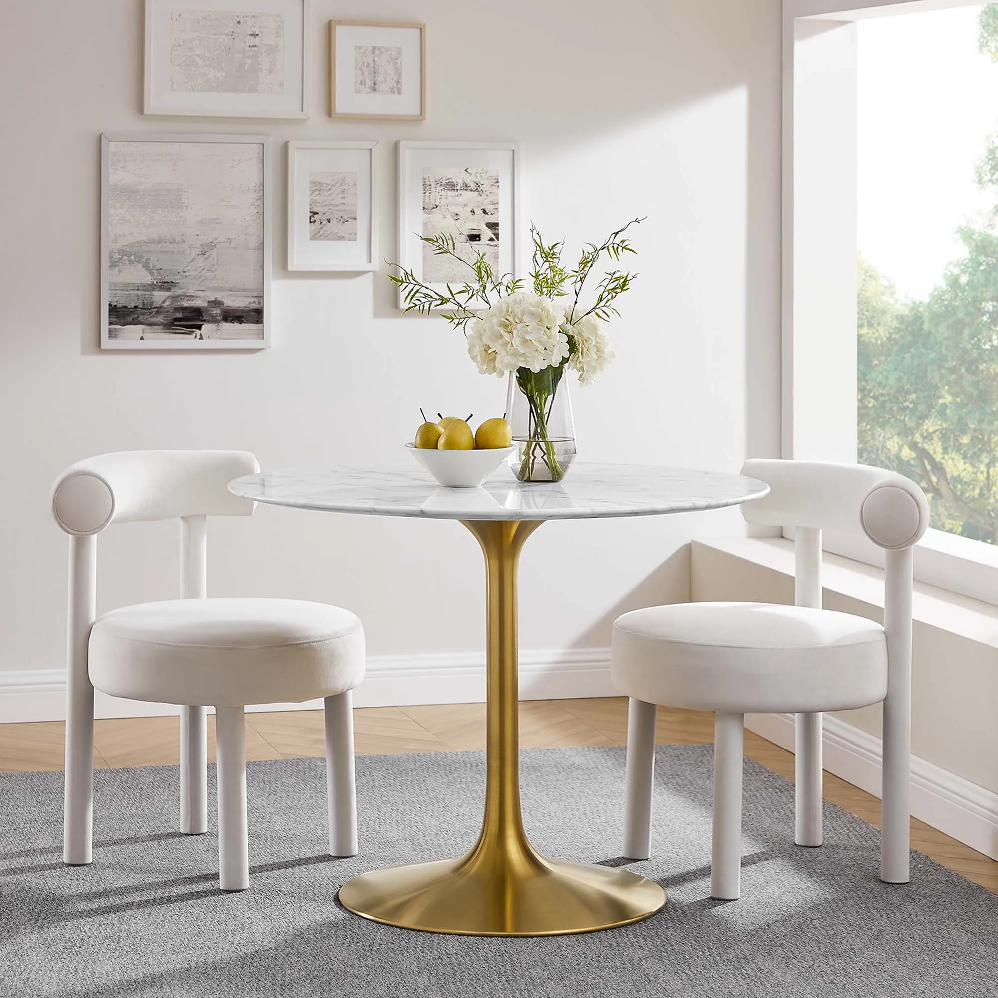 Lippa Round 40" Dining Table by Modway