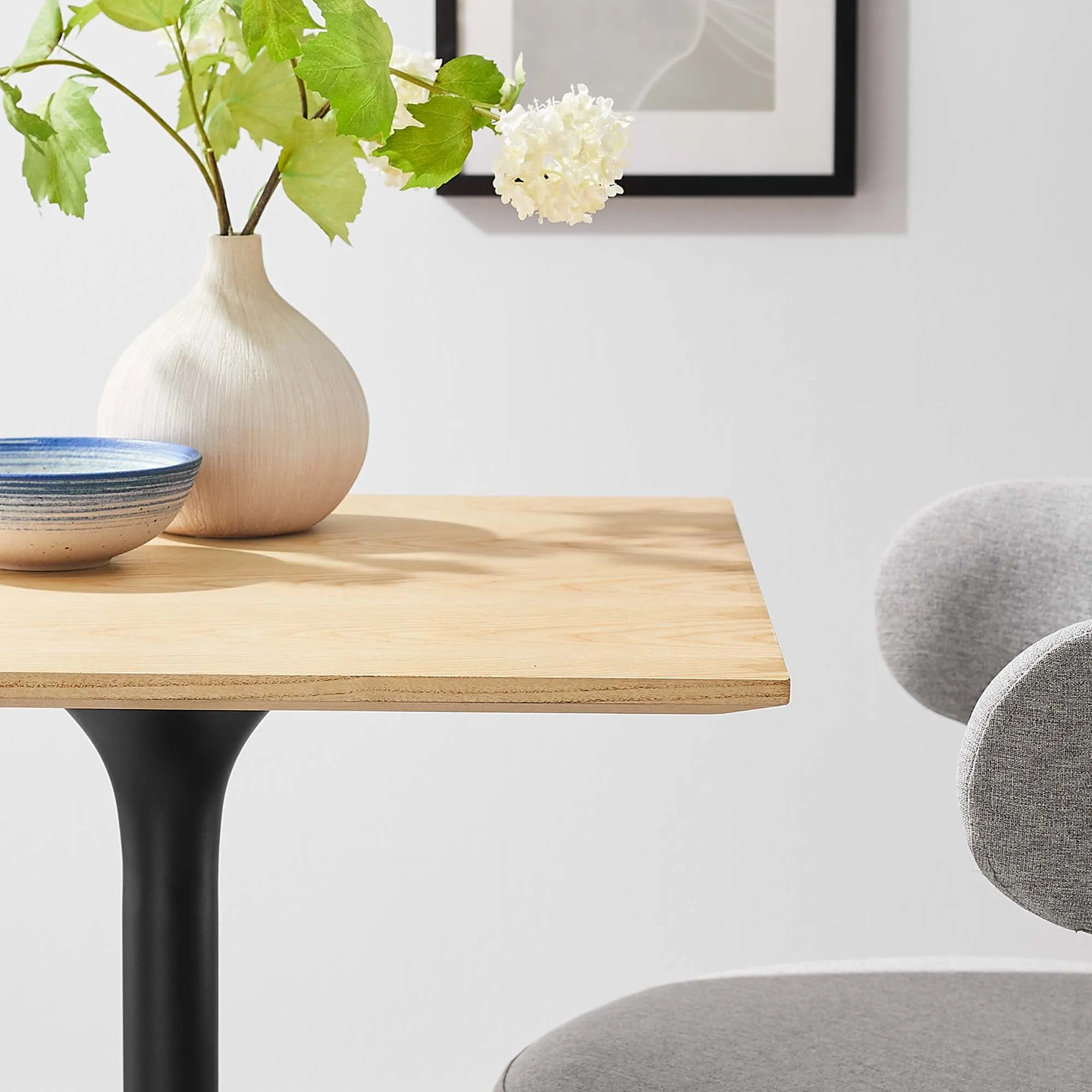 Lippa Square Wood Dining Table by Modway