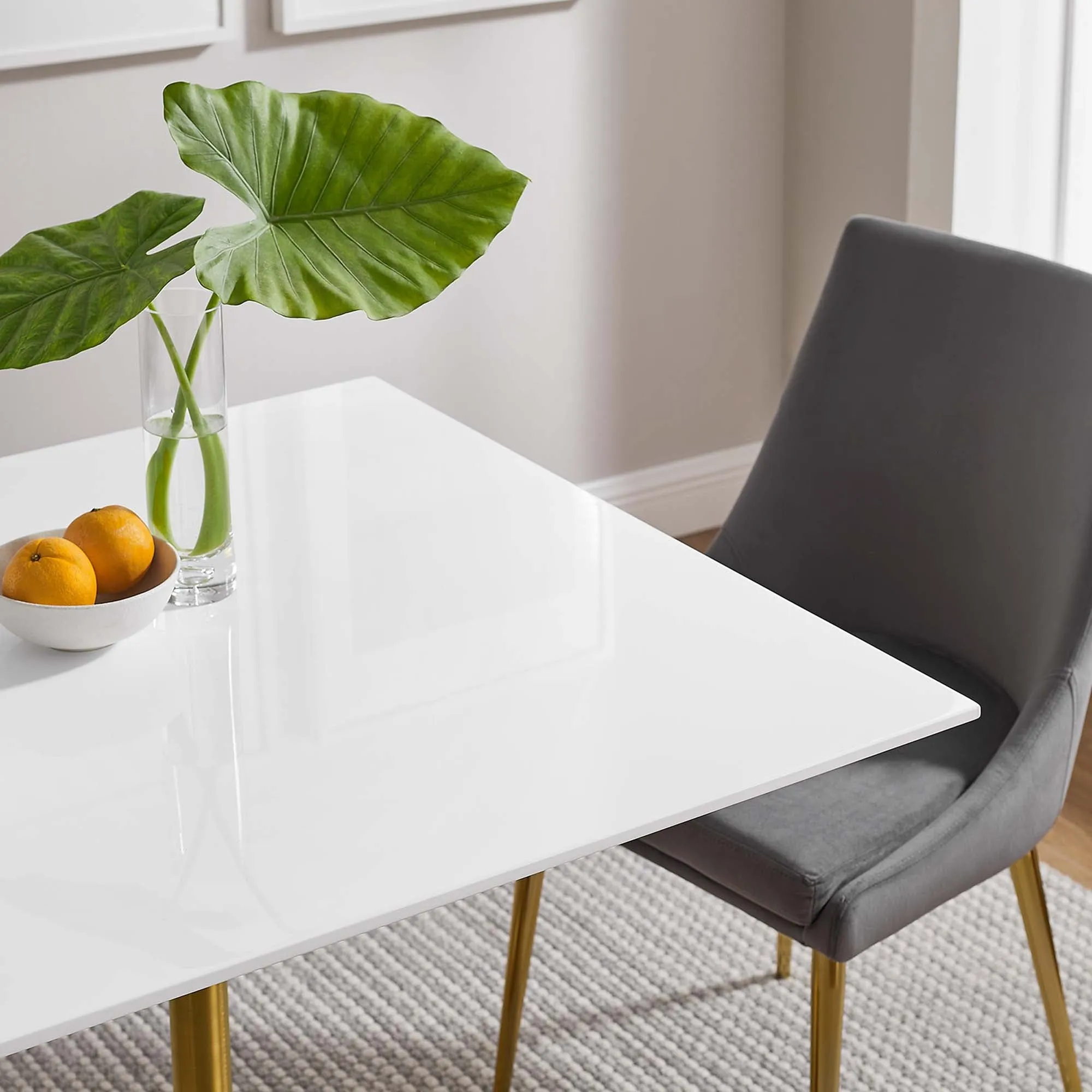 Lippa Square Wood Dining Table by Modway
