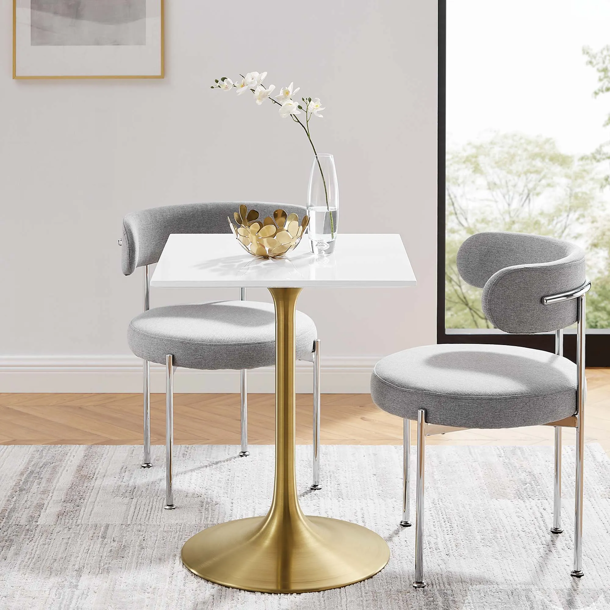 Lippa Square Wood Dining Table by Modway