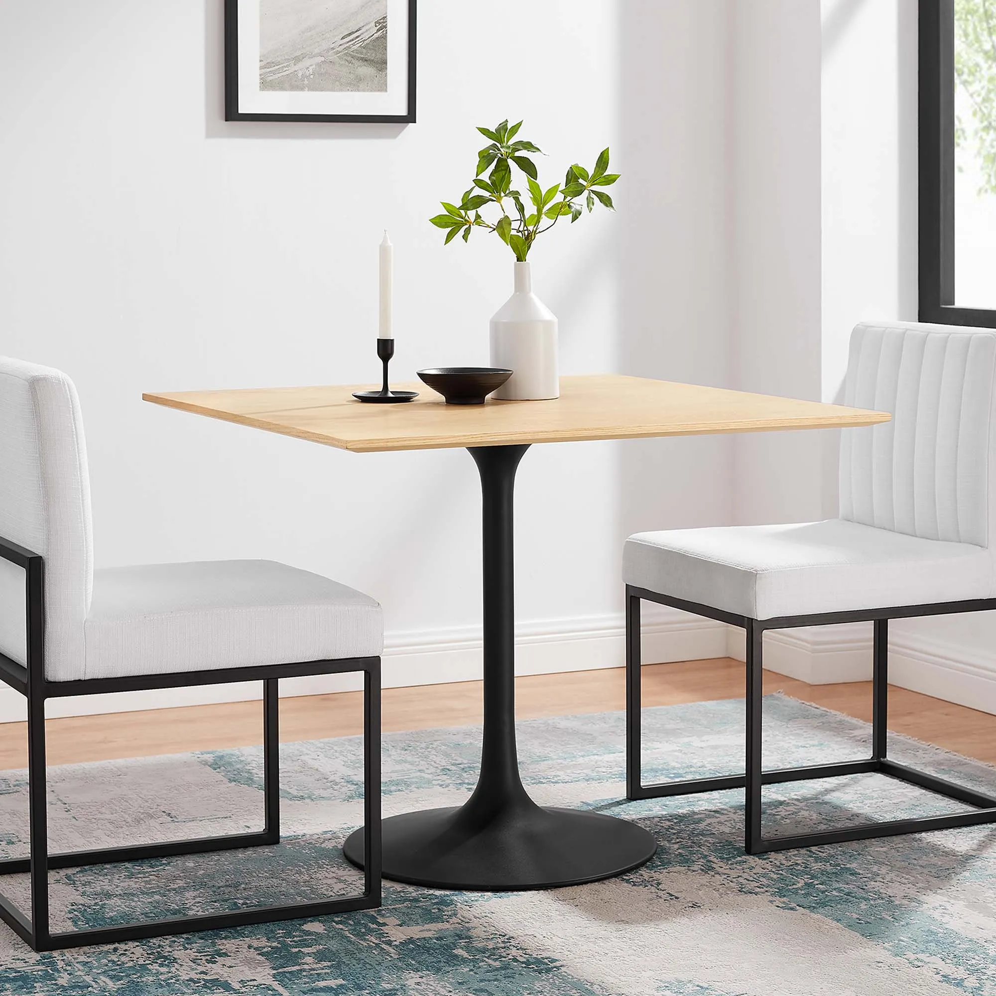 Lippa Square Wood Dining Table by Modway