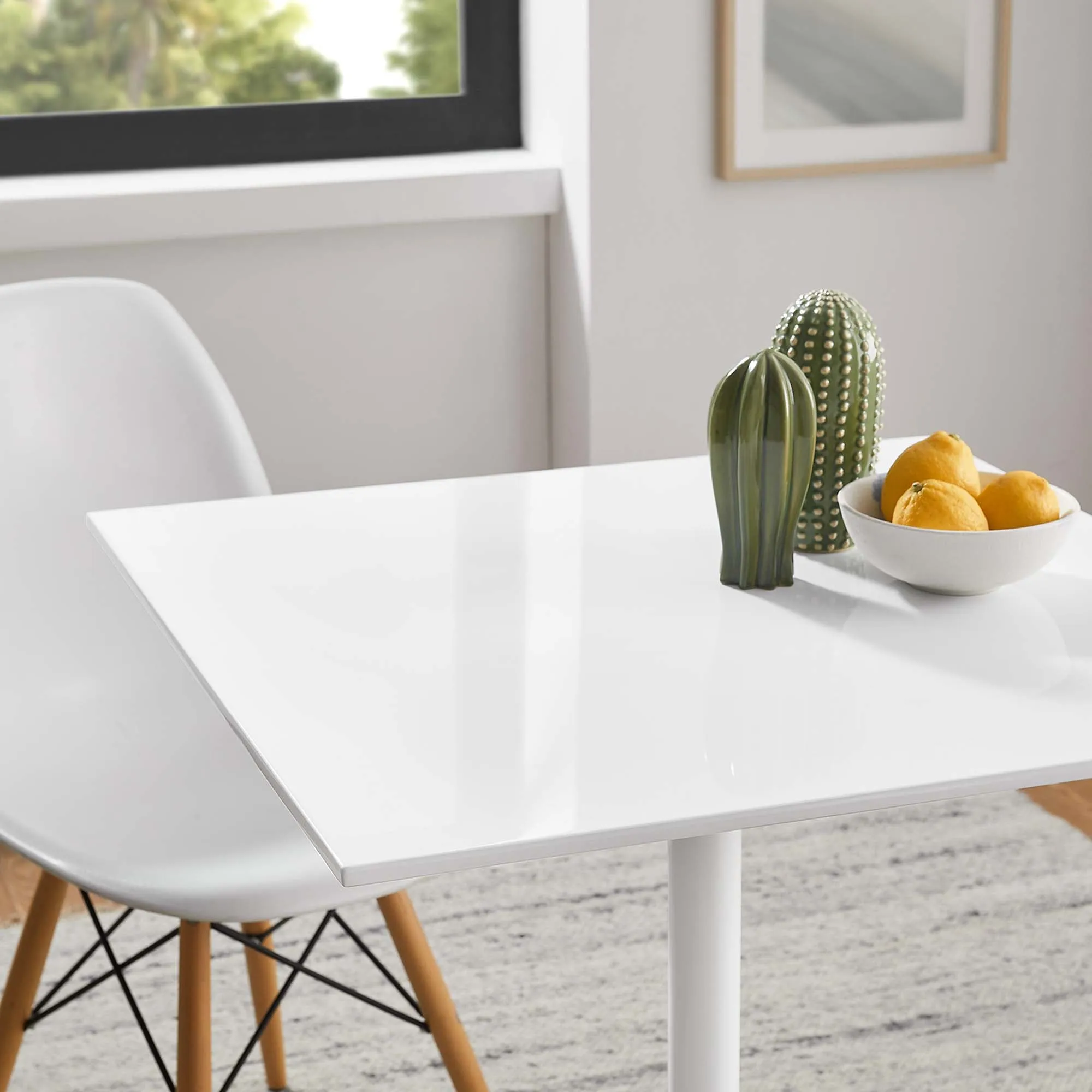 Lippa Square Wood Dining Table by Modway