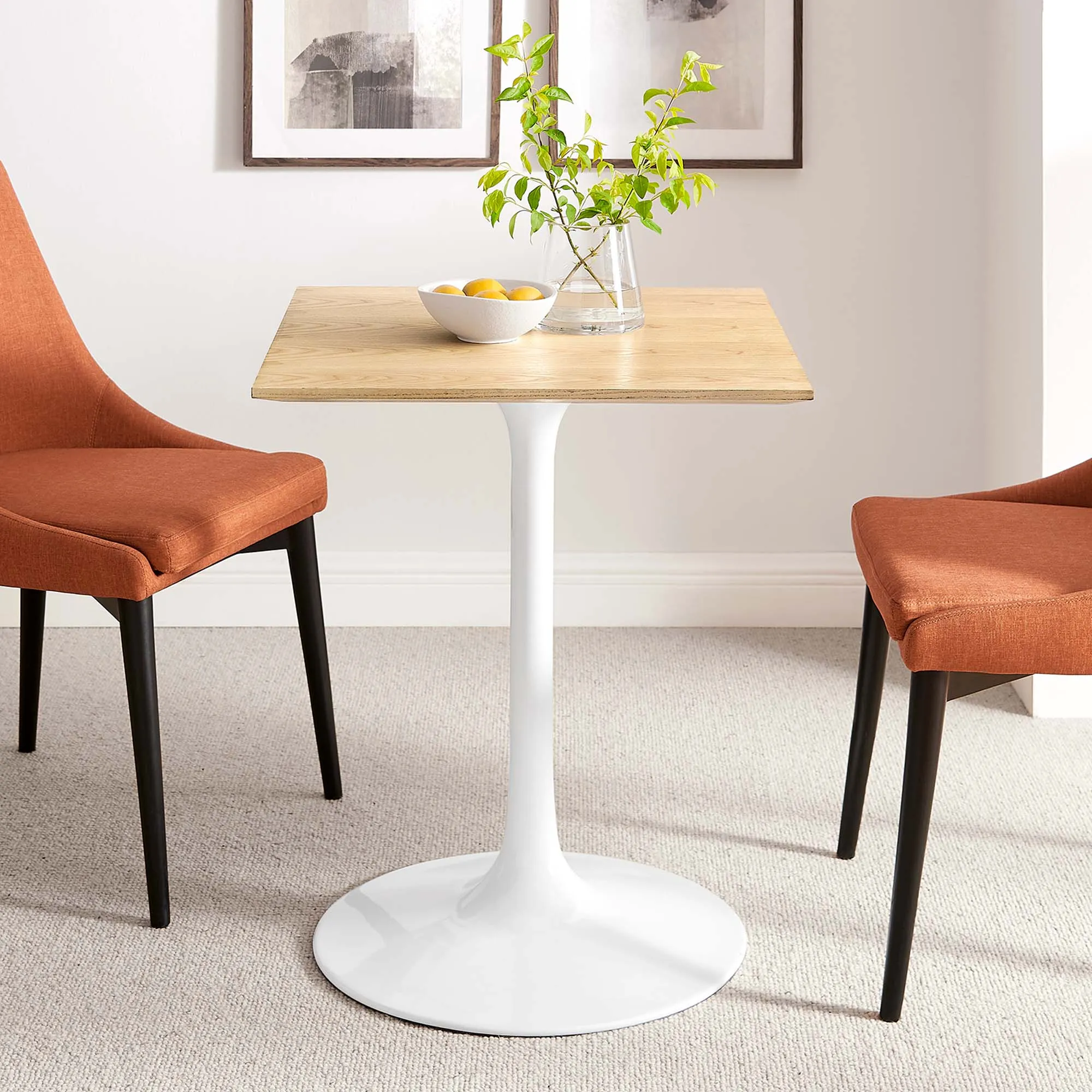 Lippa Square Wood Dining Table by Modway