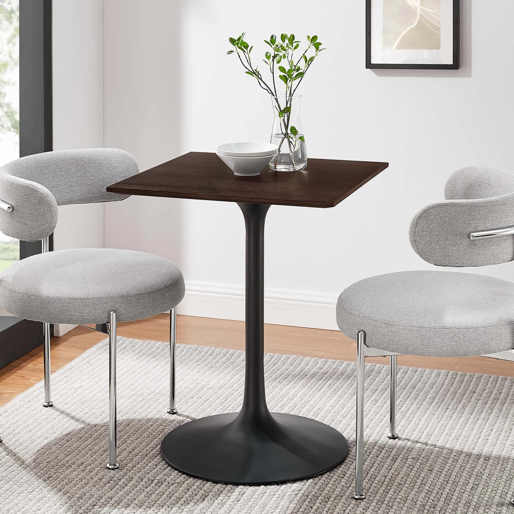 Lippa Square Wood Dining Table by Modway