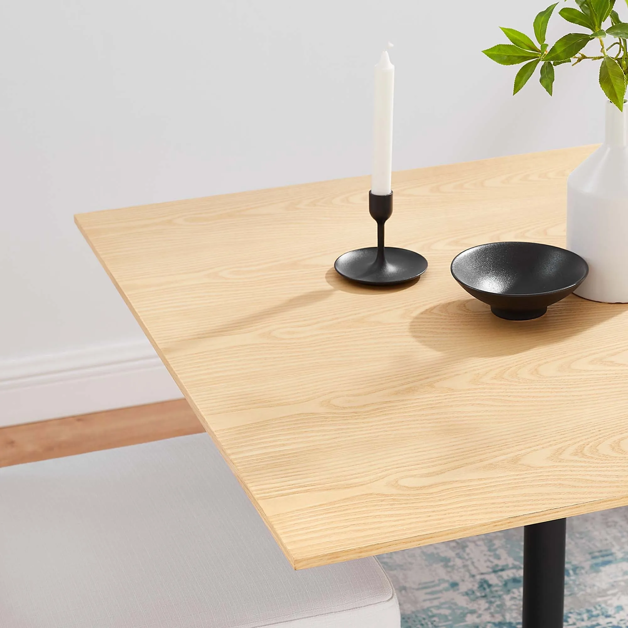 Lippa Square Wood Dining Table by Modway