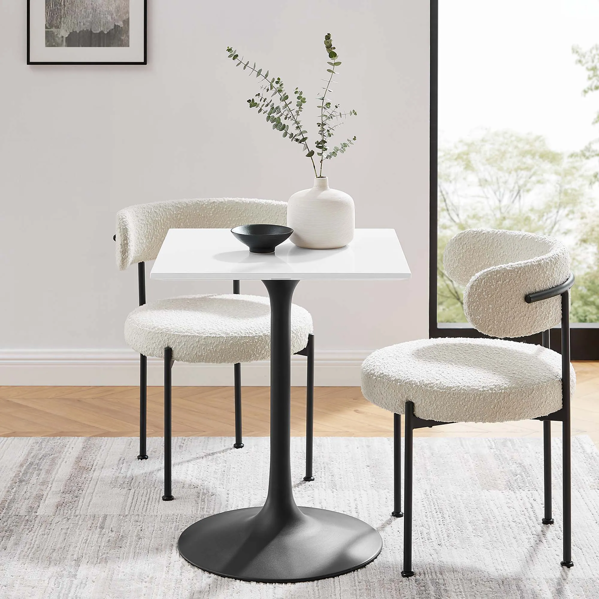 Lippa Square Wood Dining Table by Modway