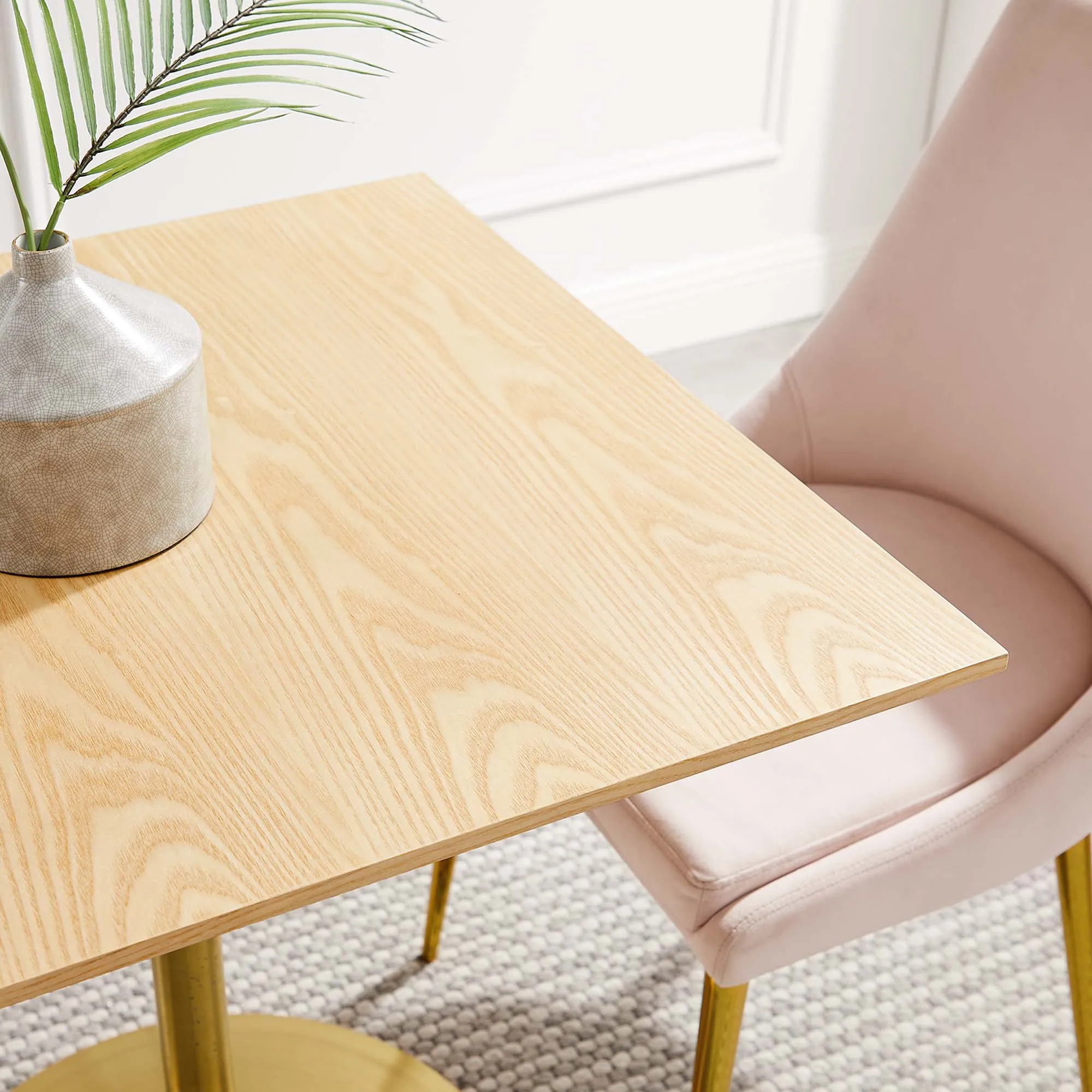 Lippa Square Wood Dining Table by Modway