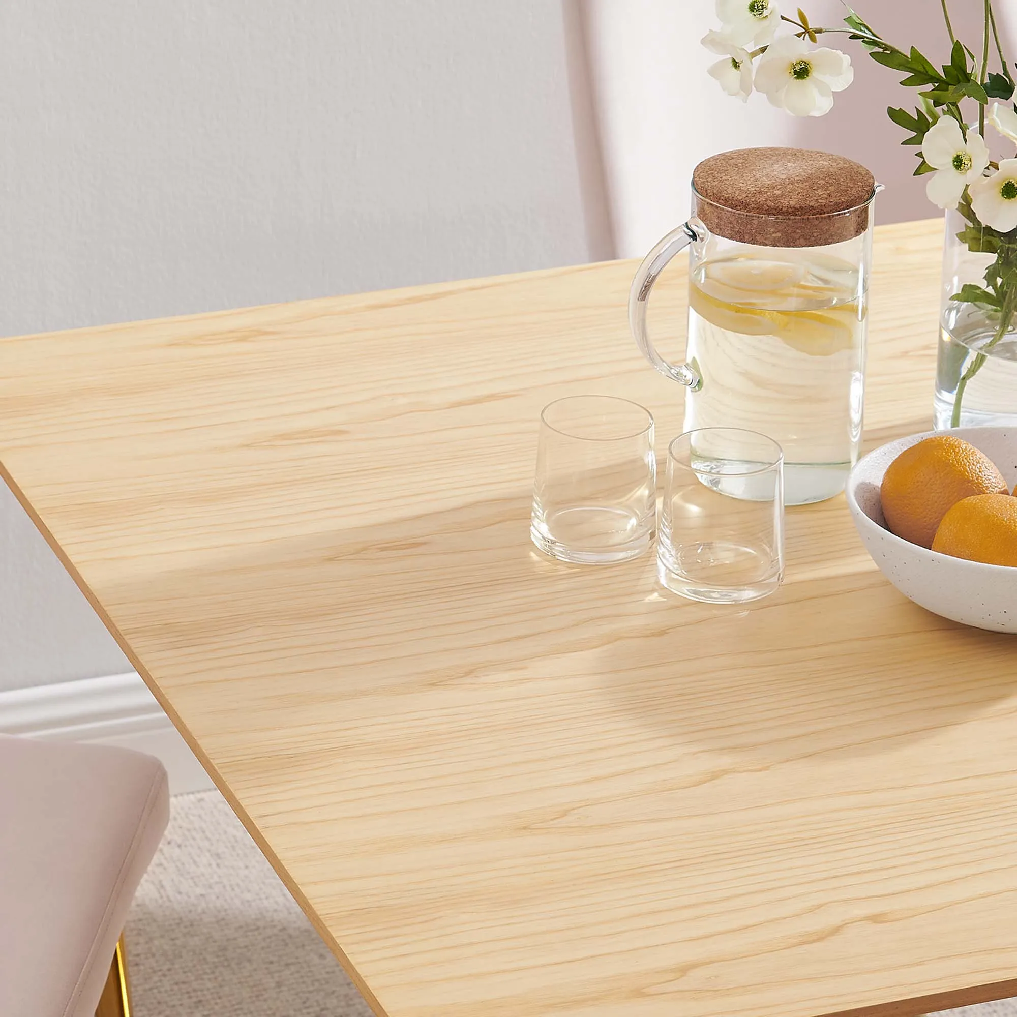 Lippa Square Wood Dining Table by Modway