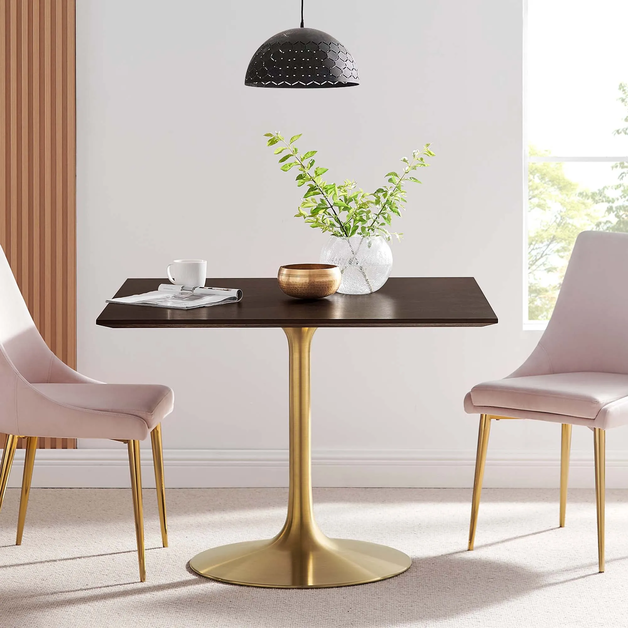 Lippa Square Wood Dining Table by Modway