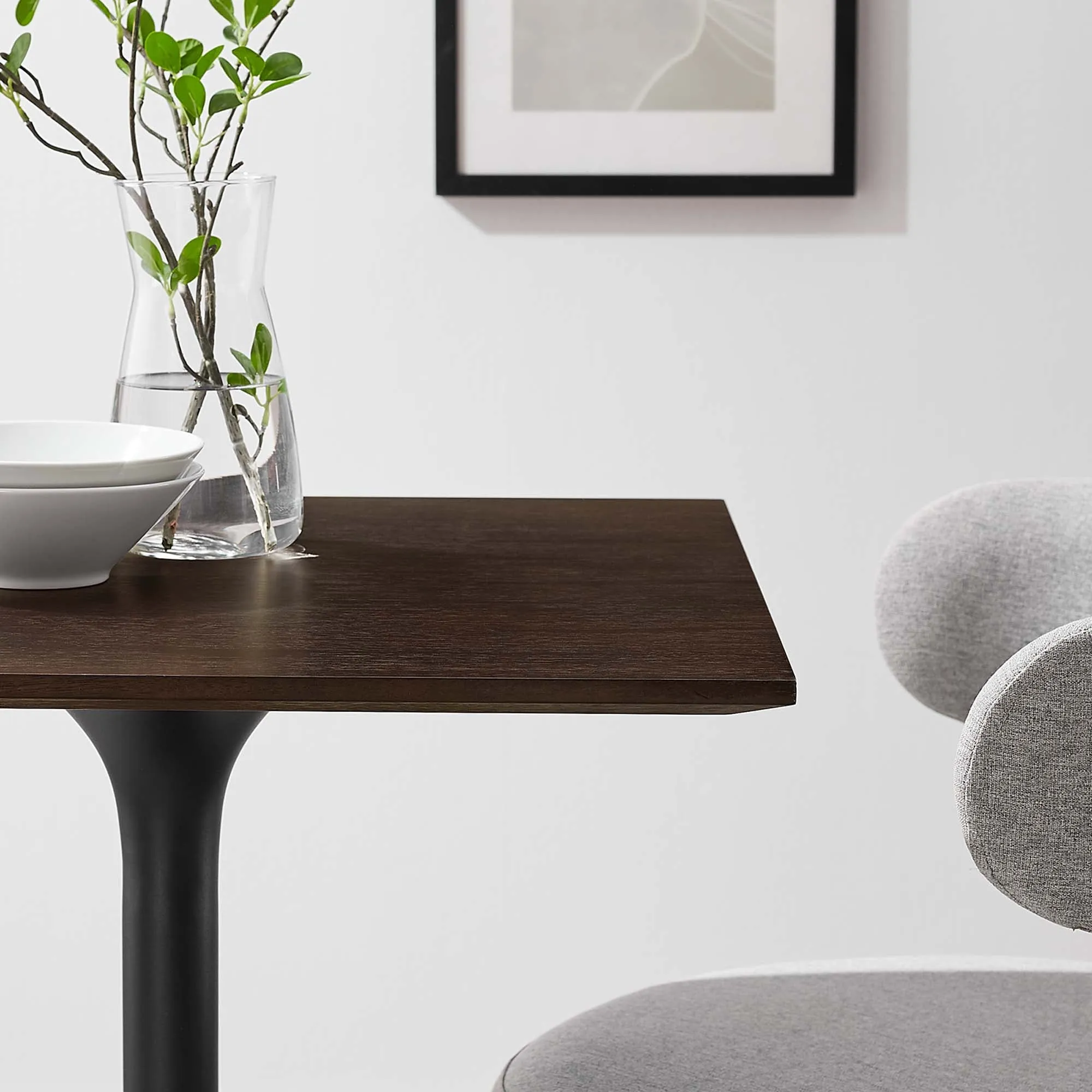 Lippa Square Wood Dining Table by Modway