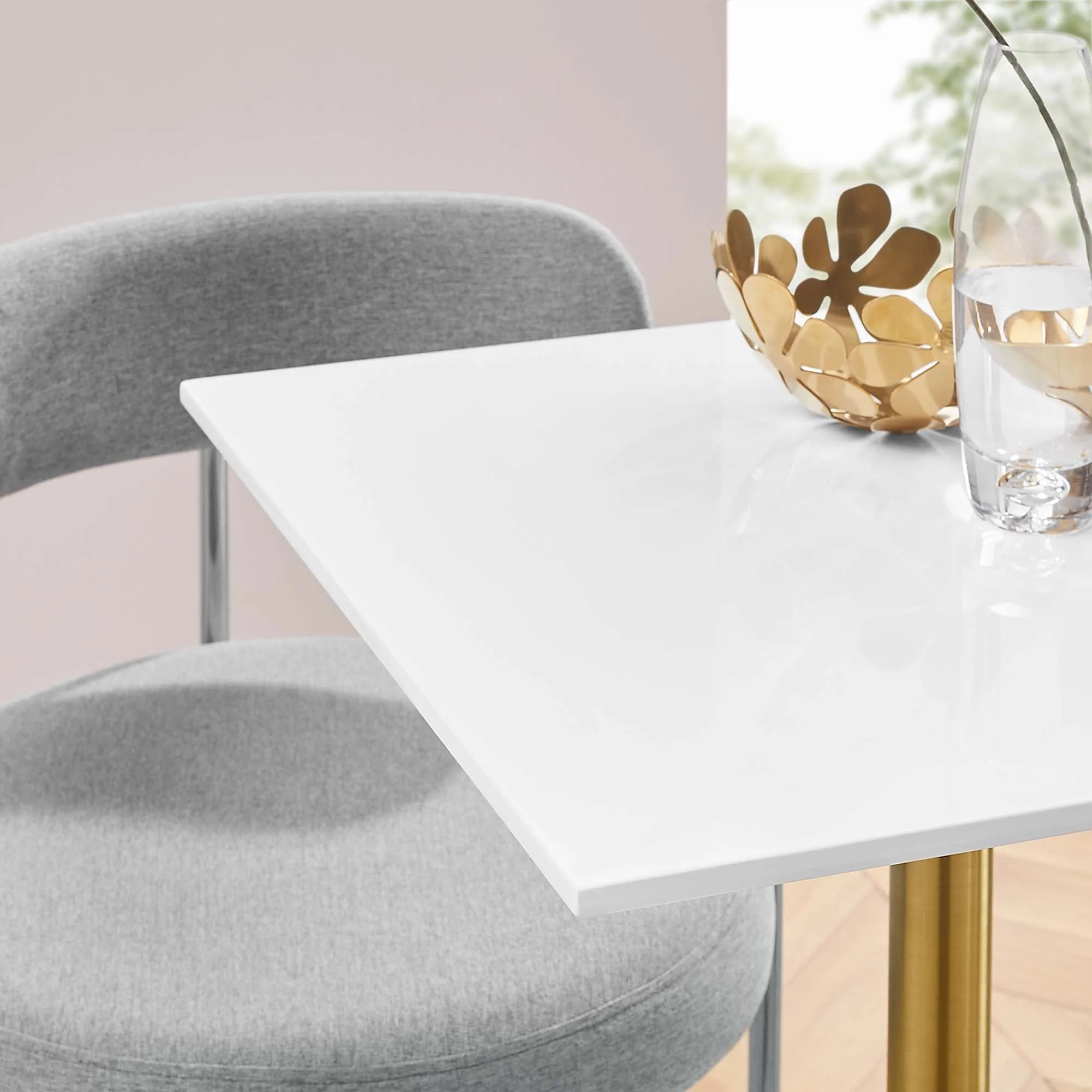 Lippa Square Wood Dining Table by Modway