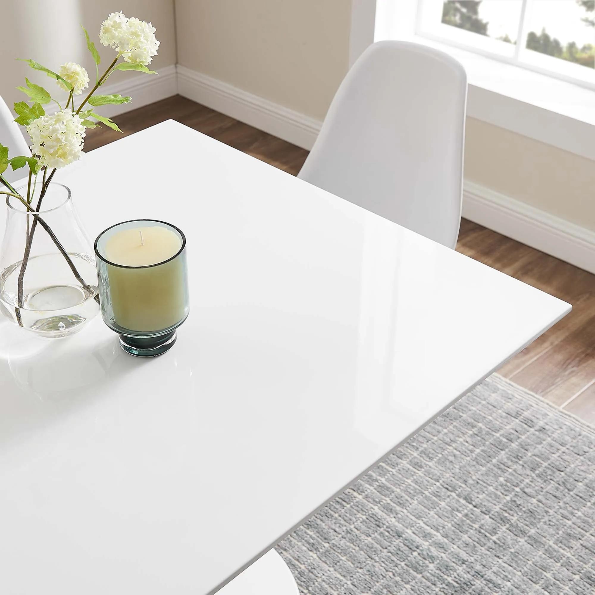 Lippa Square Wood Dining Table by Modway
