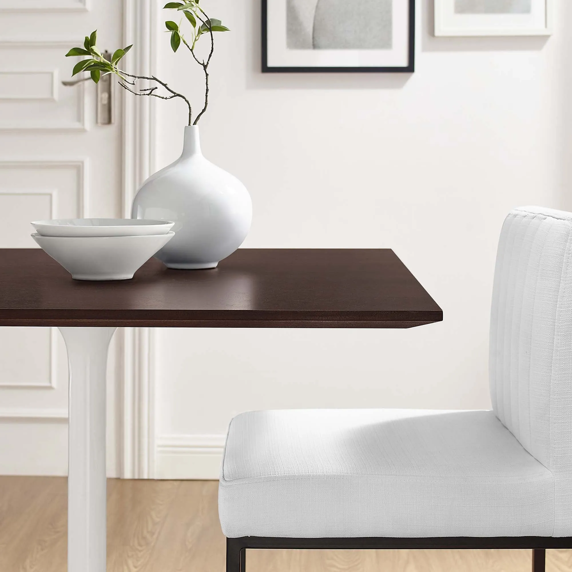 Lippa Square Wood Dining Table by Modway