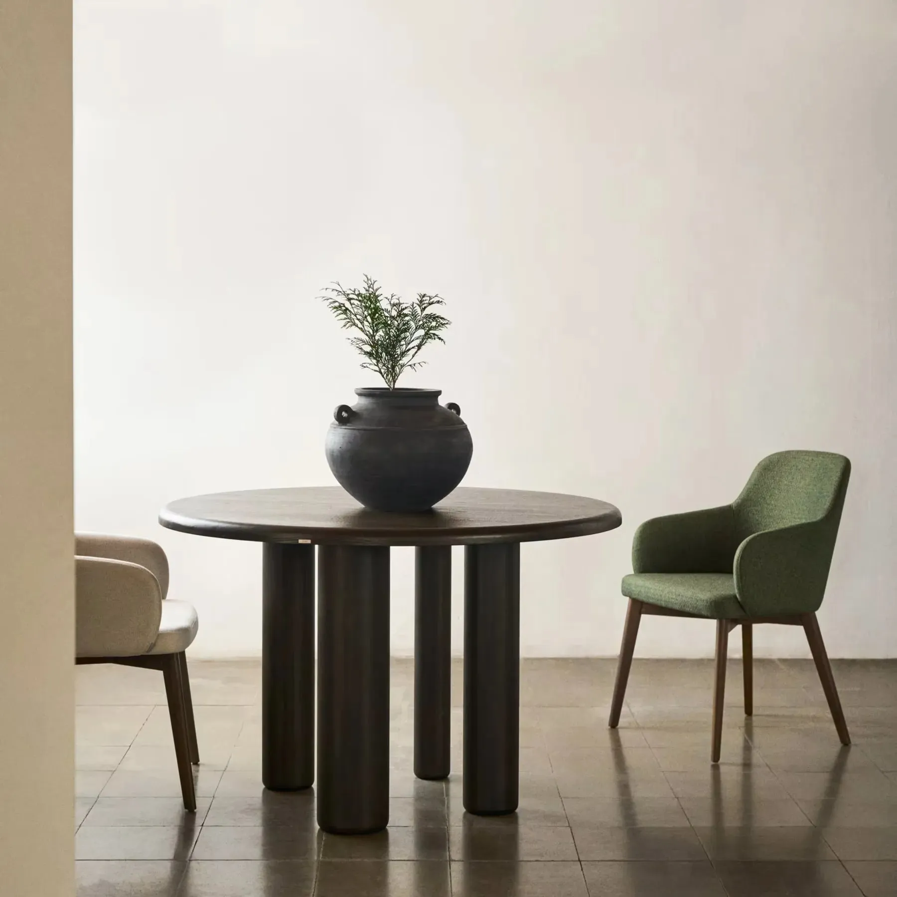 Mailen Dining Table 120cm - Brown