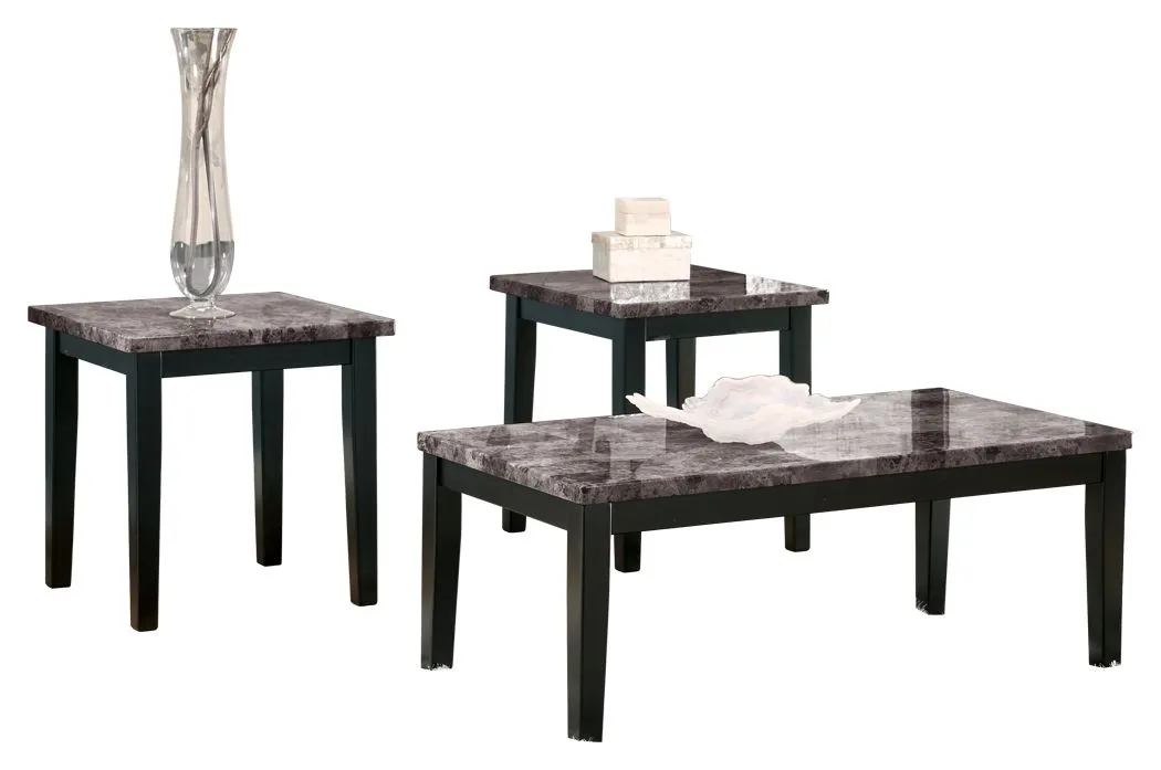 Maysville Black Occasional Table Set