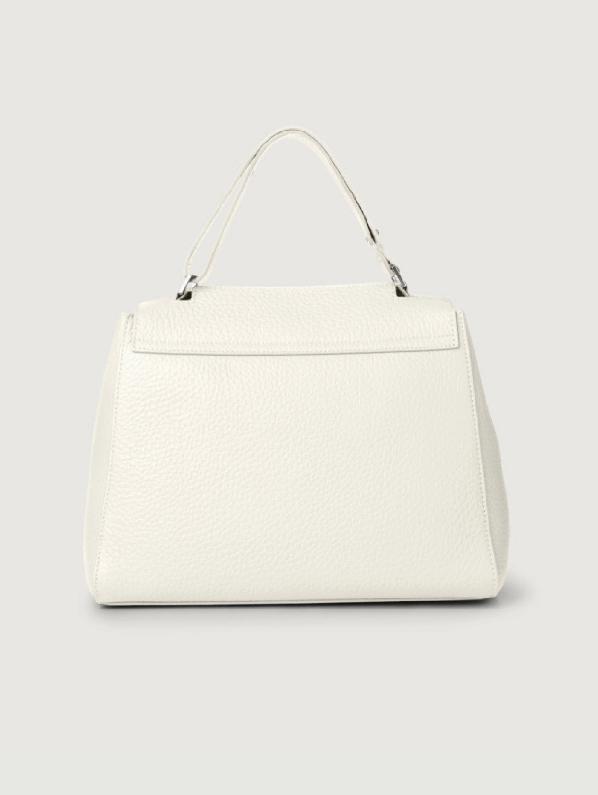 Medium White Handbag Sveva