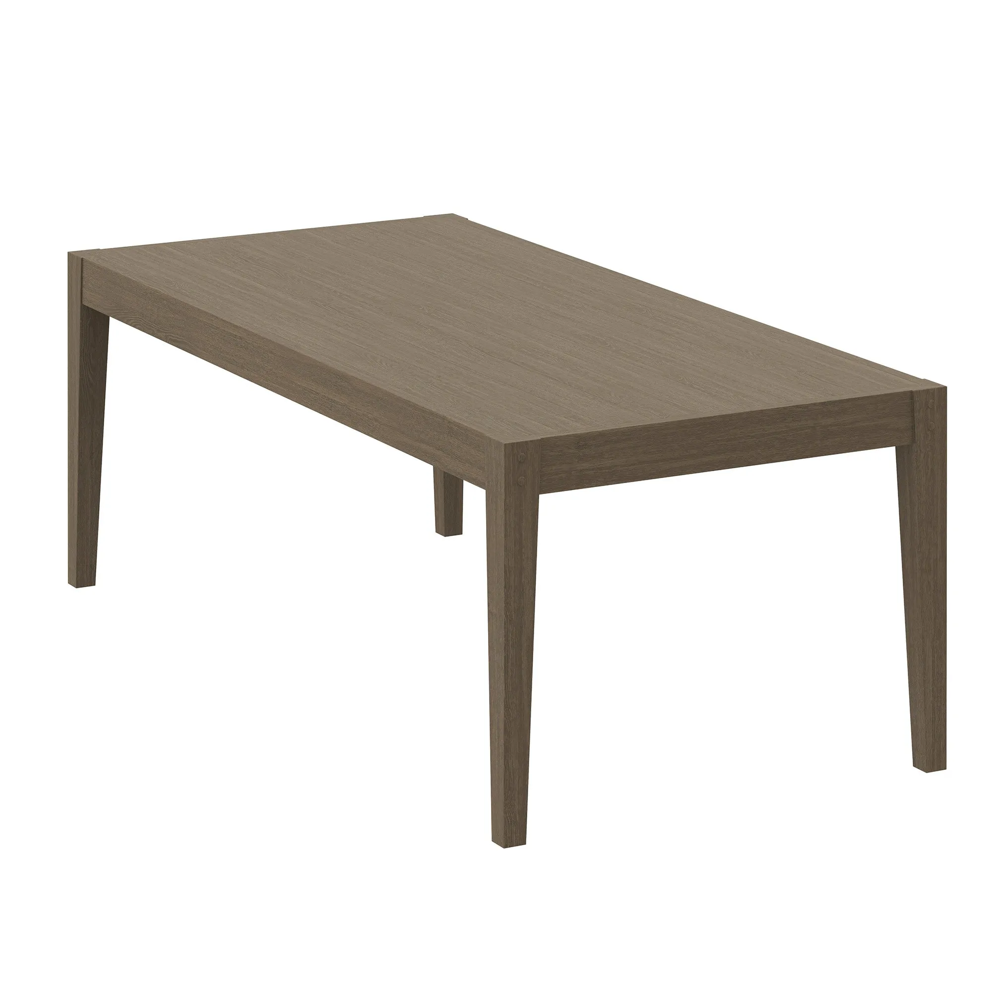 Northlake 83" Rectangular Outdoor Patio Teak Dining Table by Modway