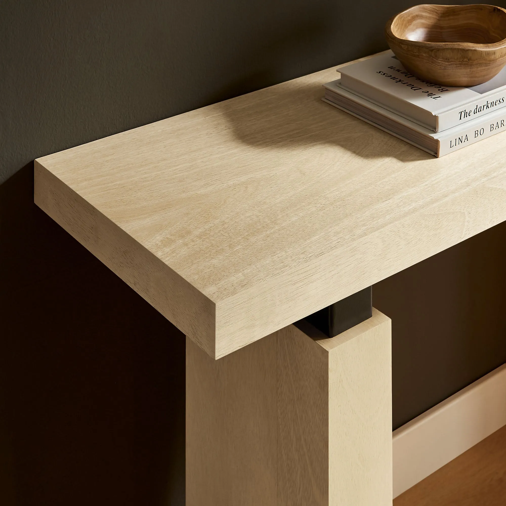 Piston 52" Rectangular Wood Console Table by Modway