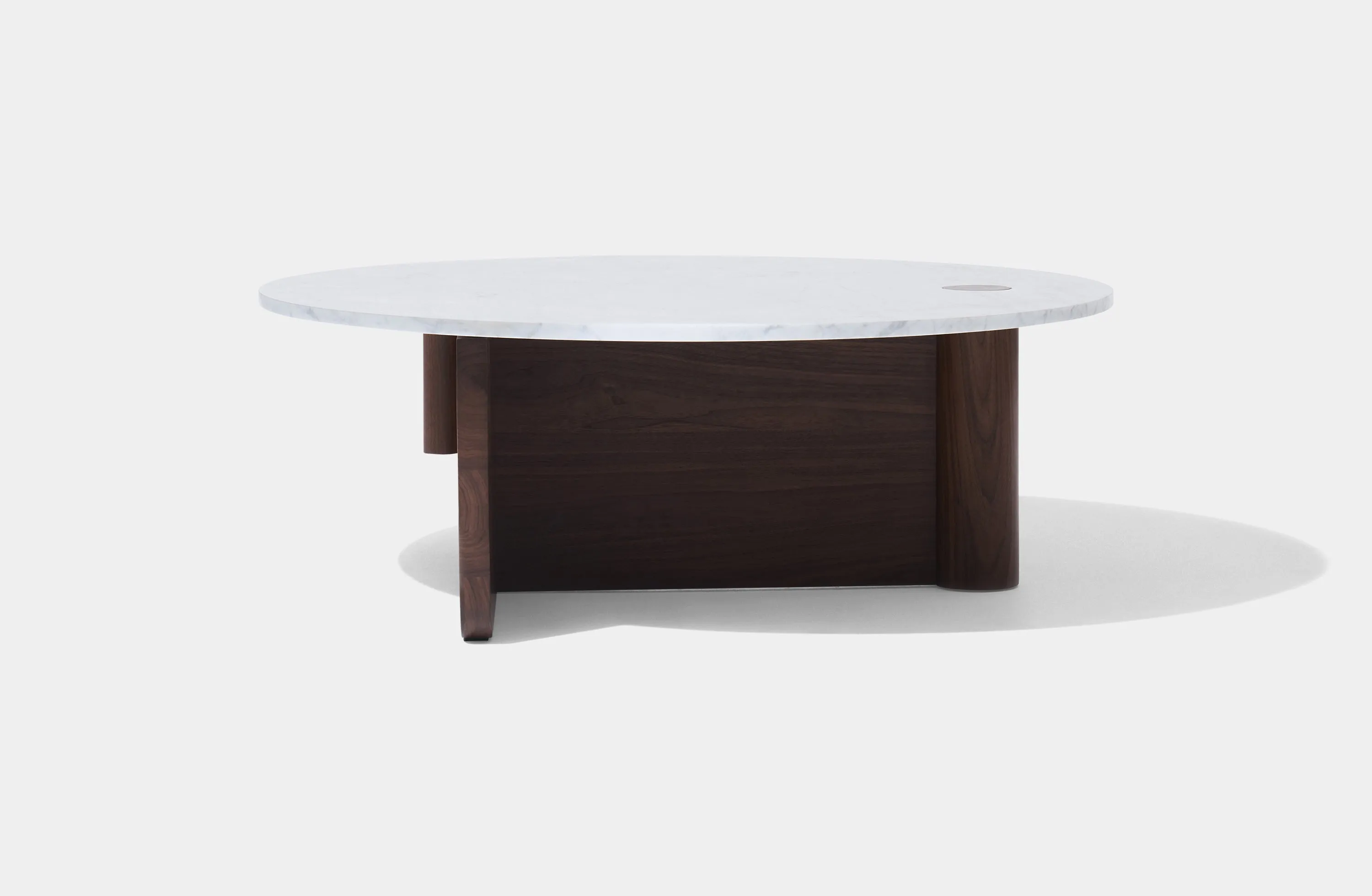 Pivot Round Marble Coffee Table