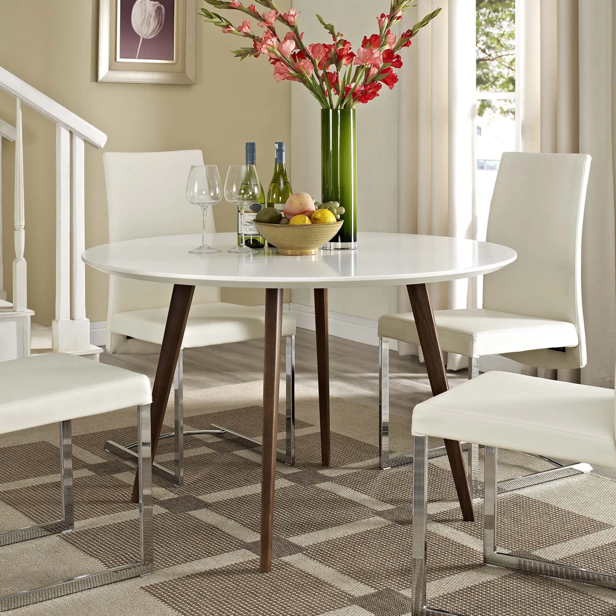Platter Round Dining Table by Modway