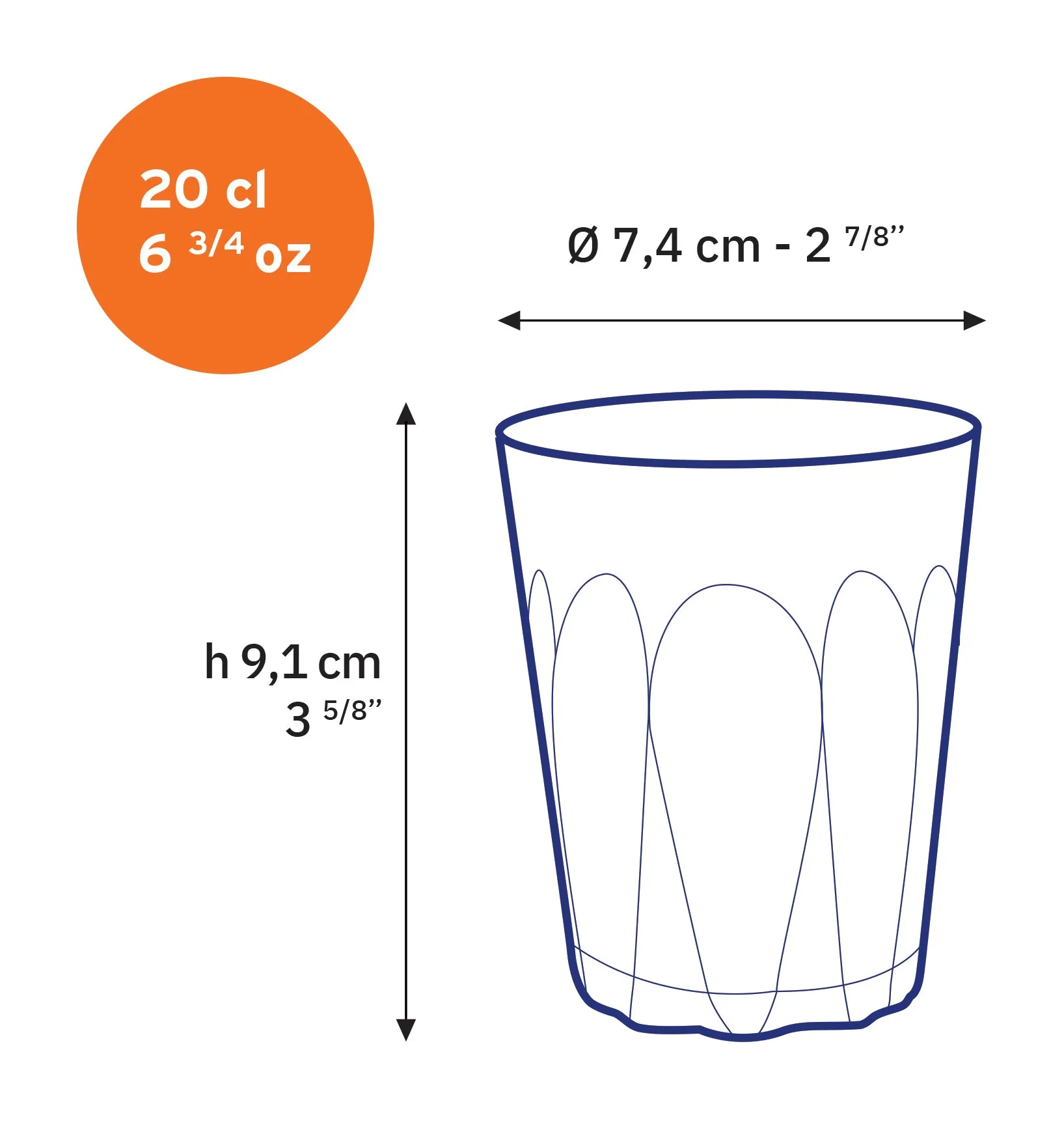 Provence Glass Tumbler