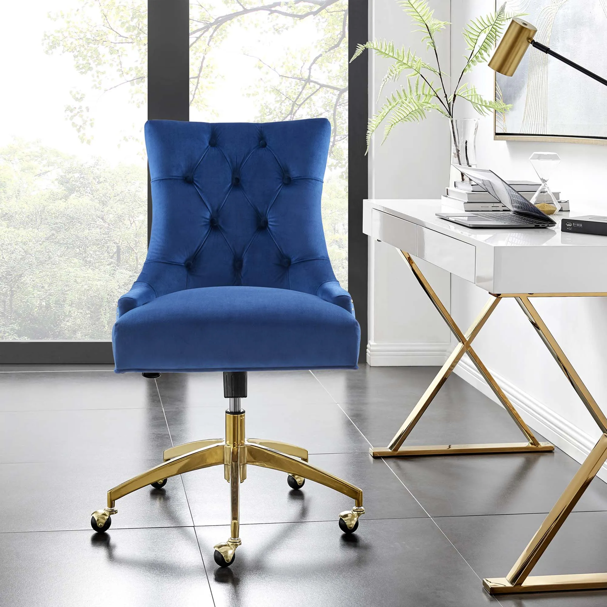 Regent Tufted Performance Velvet Office Chair by Modway