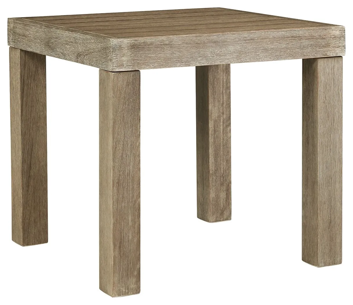 Silo Point Brown Square End Table