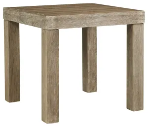 Silo Point Brown Square End Table