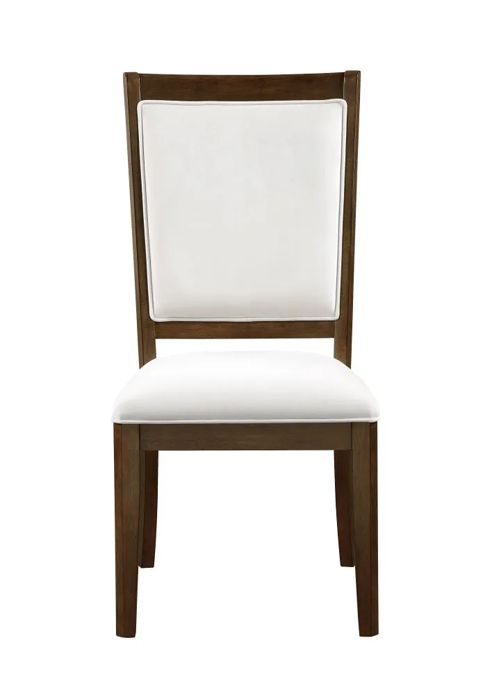 Spice 7-Piece Extendable Dining Set - Dark Cherry, Beige