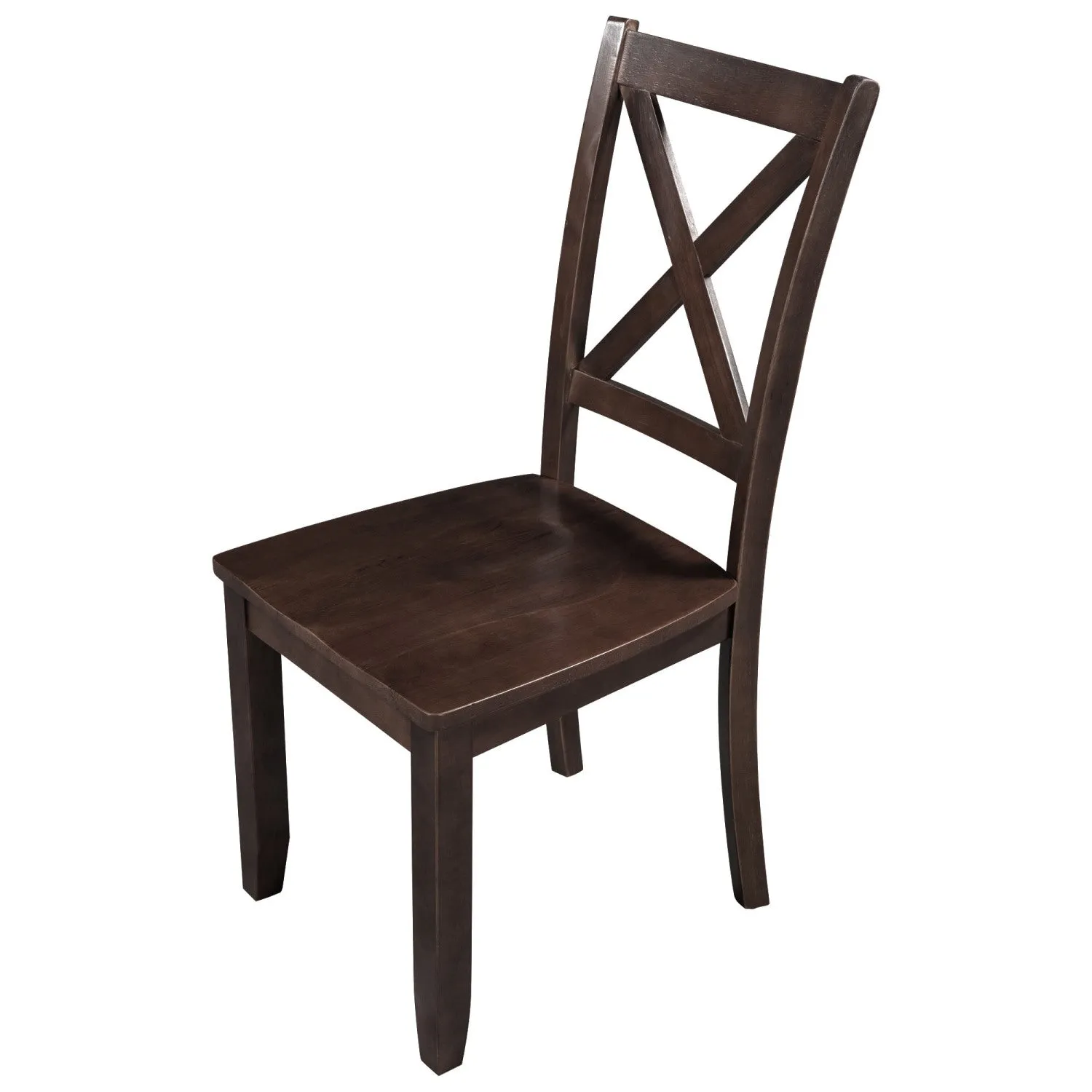 Streamdale 3-Piece Wood Drop Leaf Breakfast Nook Dining Chairs
