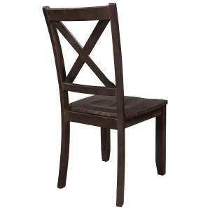 Streamdale 3-Piece Wood Drop Leaf Breakfast Nook Dining Chairs