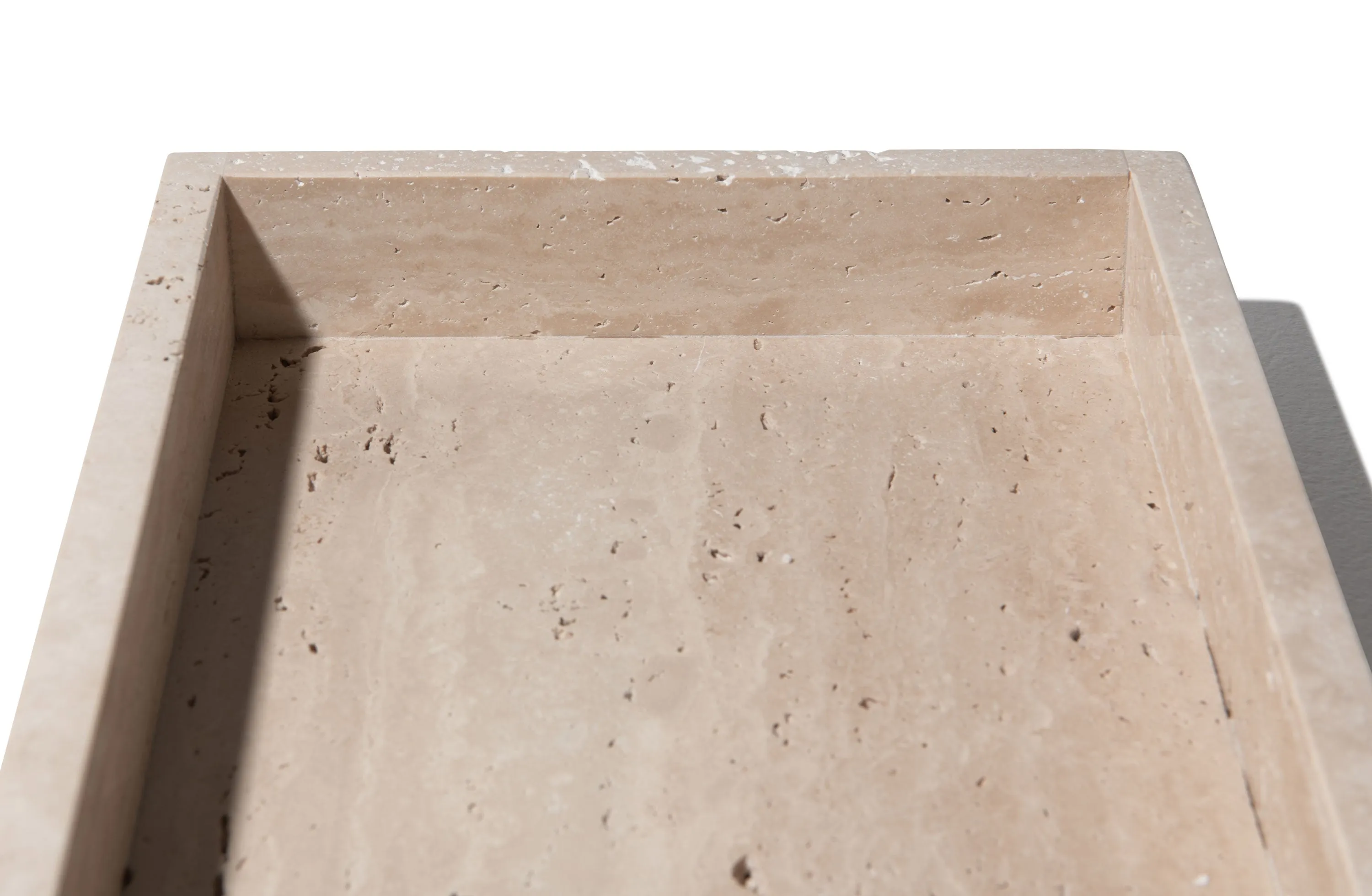 Travertine Rectangular Tray