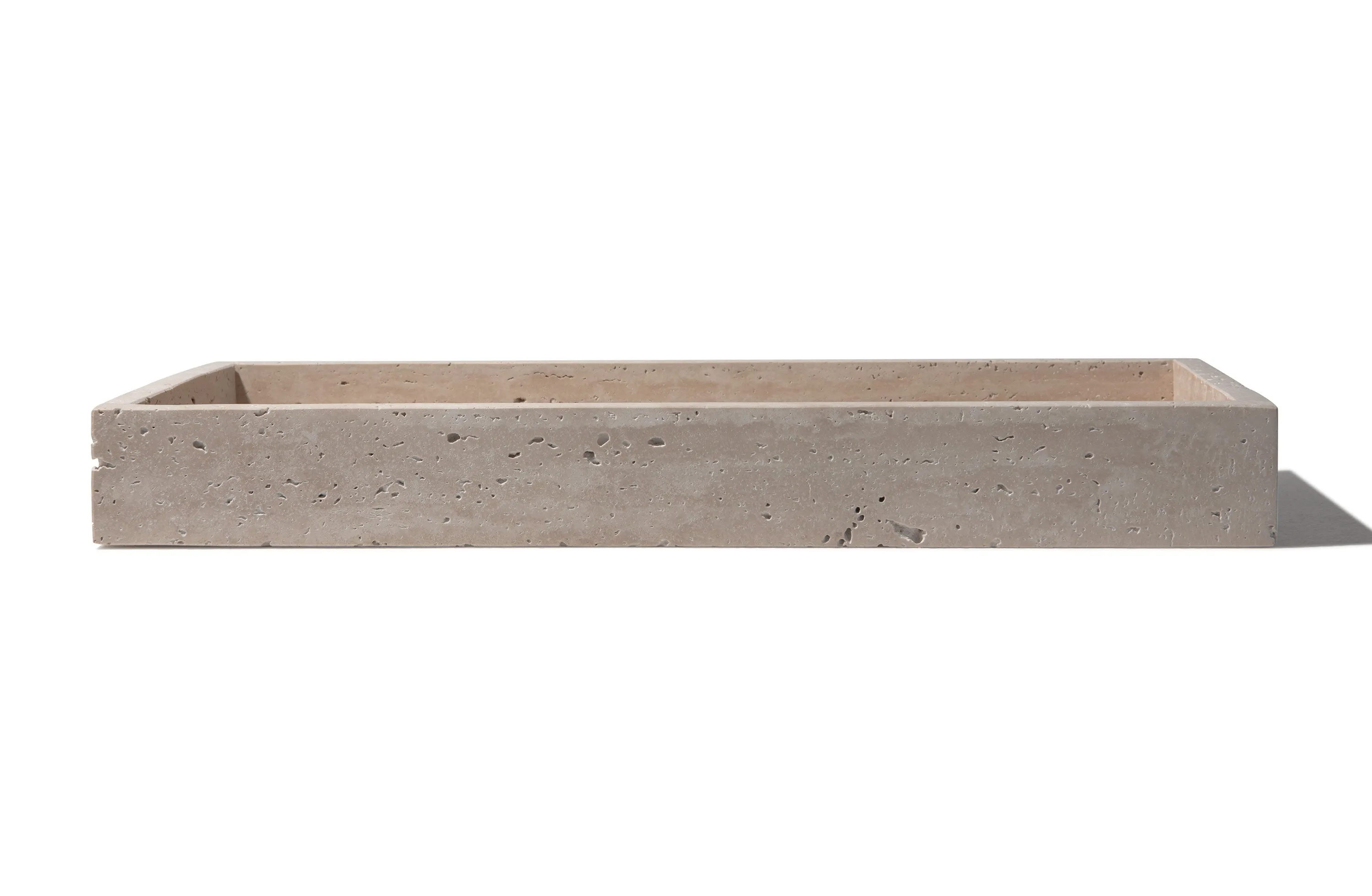 Travertine Rectangular Tray