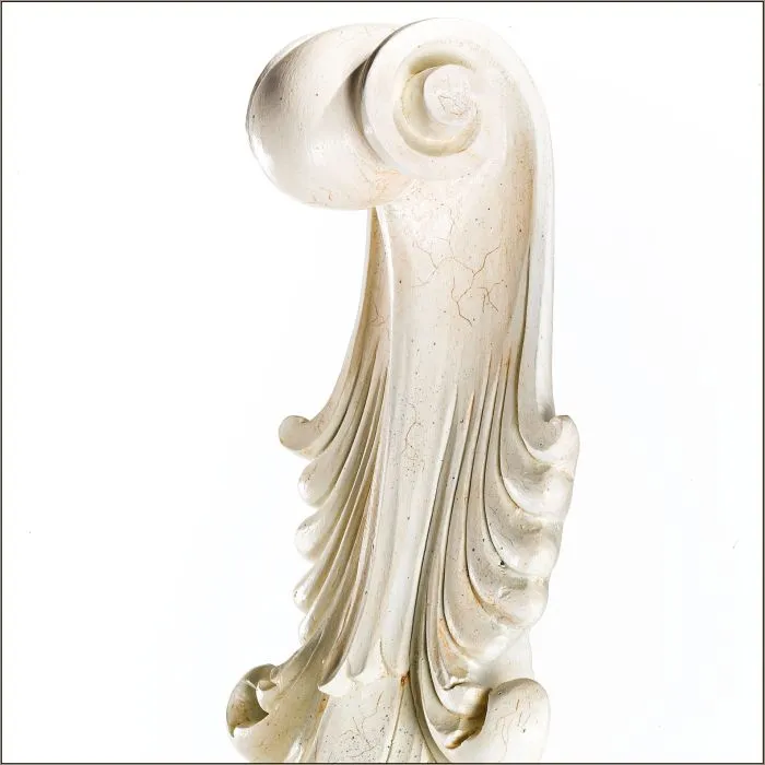 Venetian Mirror Console With Hand-Carved Wooden Base