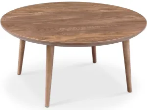 Victory Round Coffee Table WALNUT